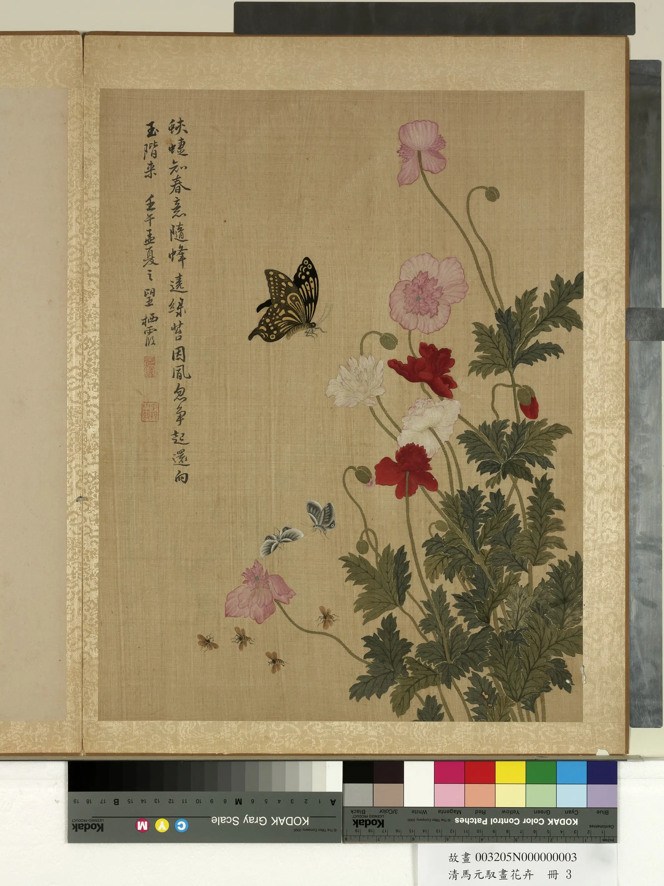 清朝【马元驭】《画花卉册》 第15张
