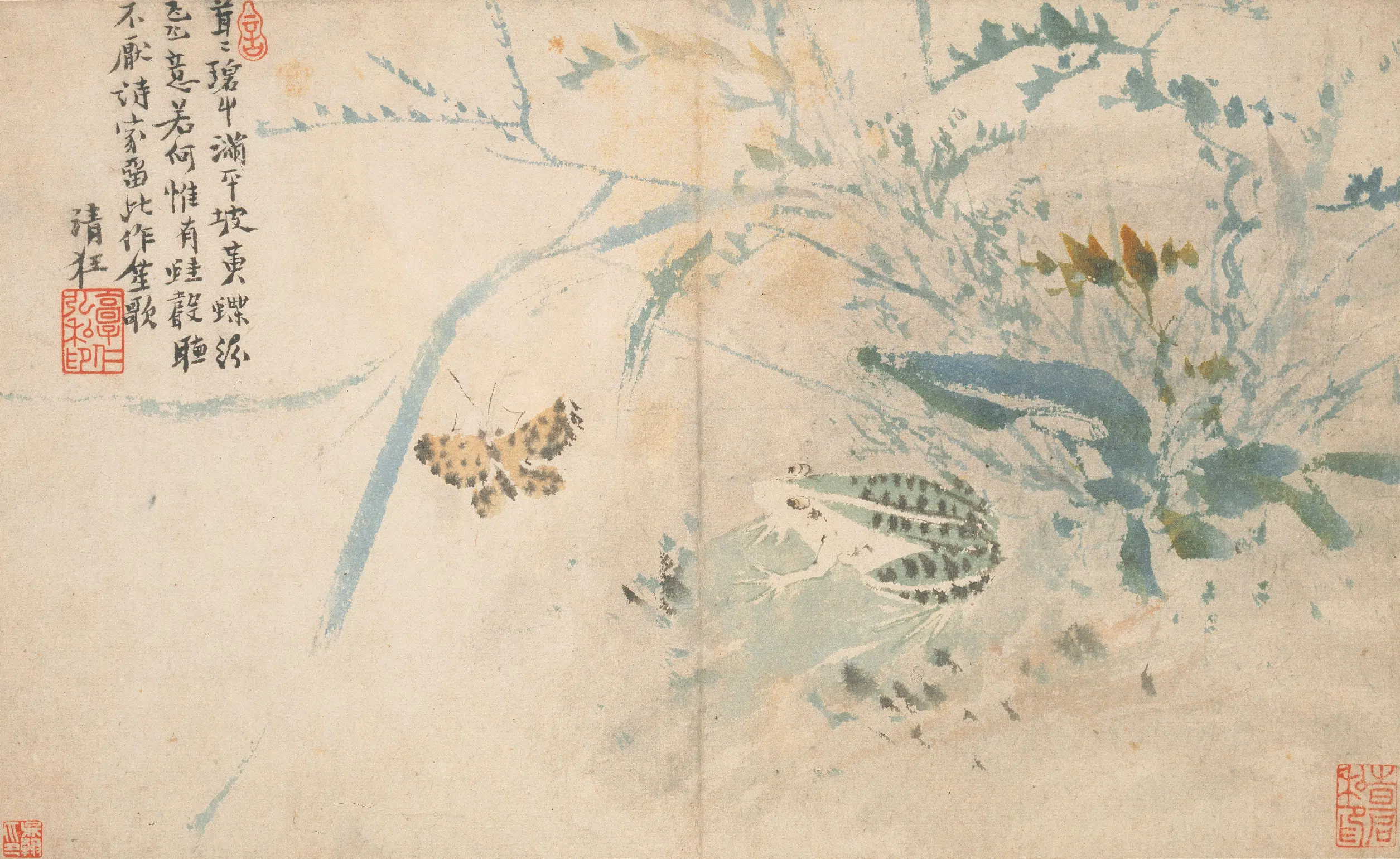 明朝【郭诩】《杂画册》 第8张