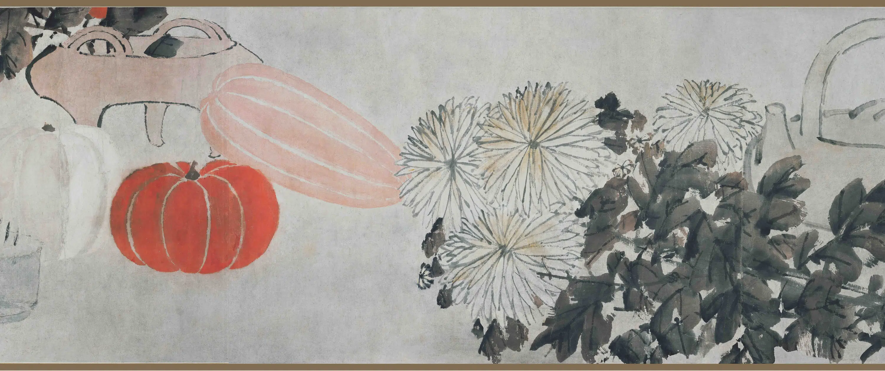 清代【虚谷】《杂画卷》 第2张 清代【虚谷】《杂画卷》 第2张