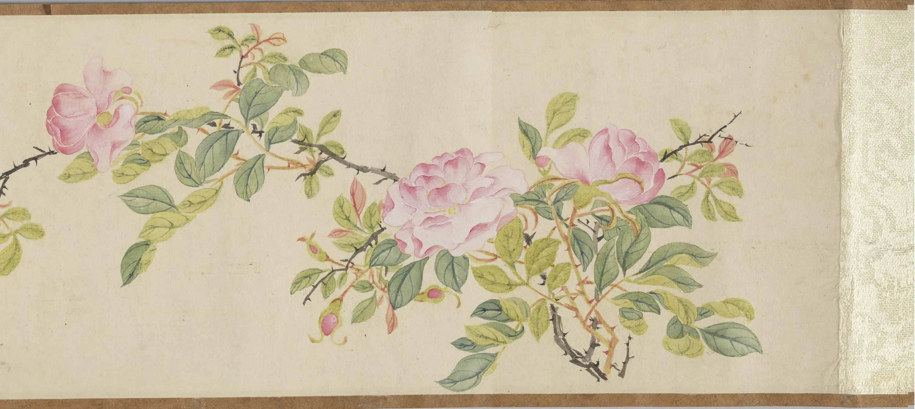 清代【李秉德】《画花卉图卷》 第8张