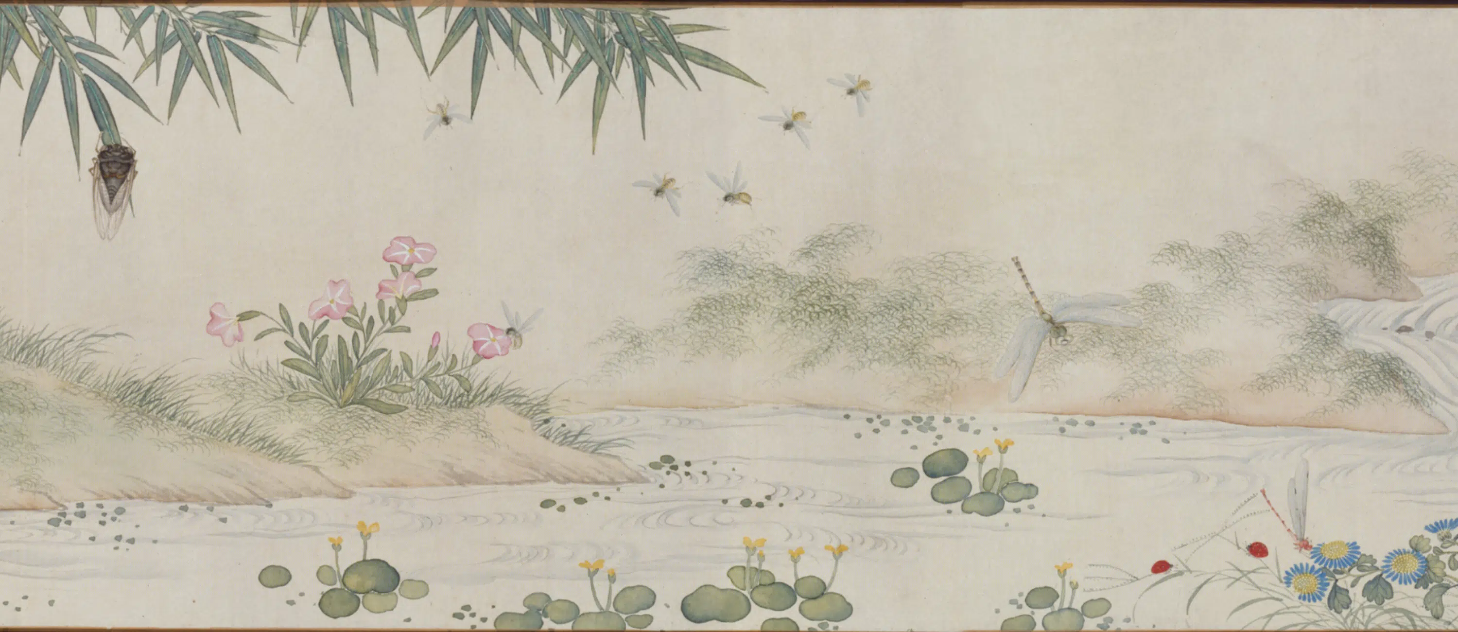 清代【汪承霈】《集卉鸣和卷》 第2张 清代【汪承霈】《集卉鸣和卷》 第2张
