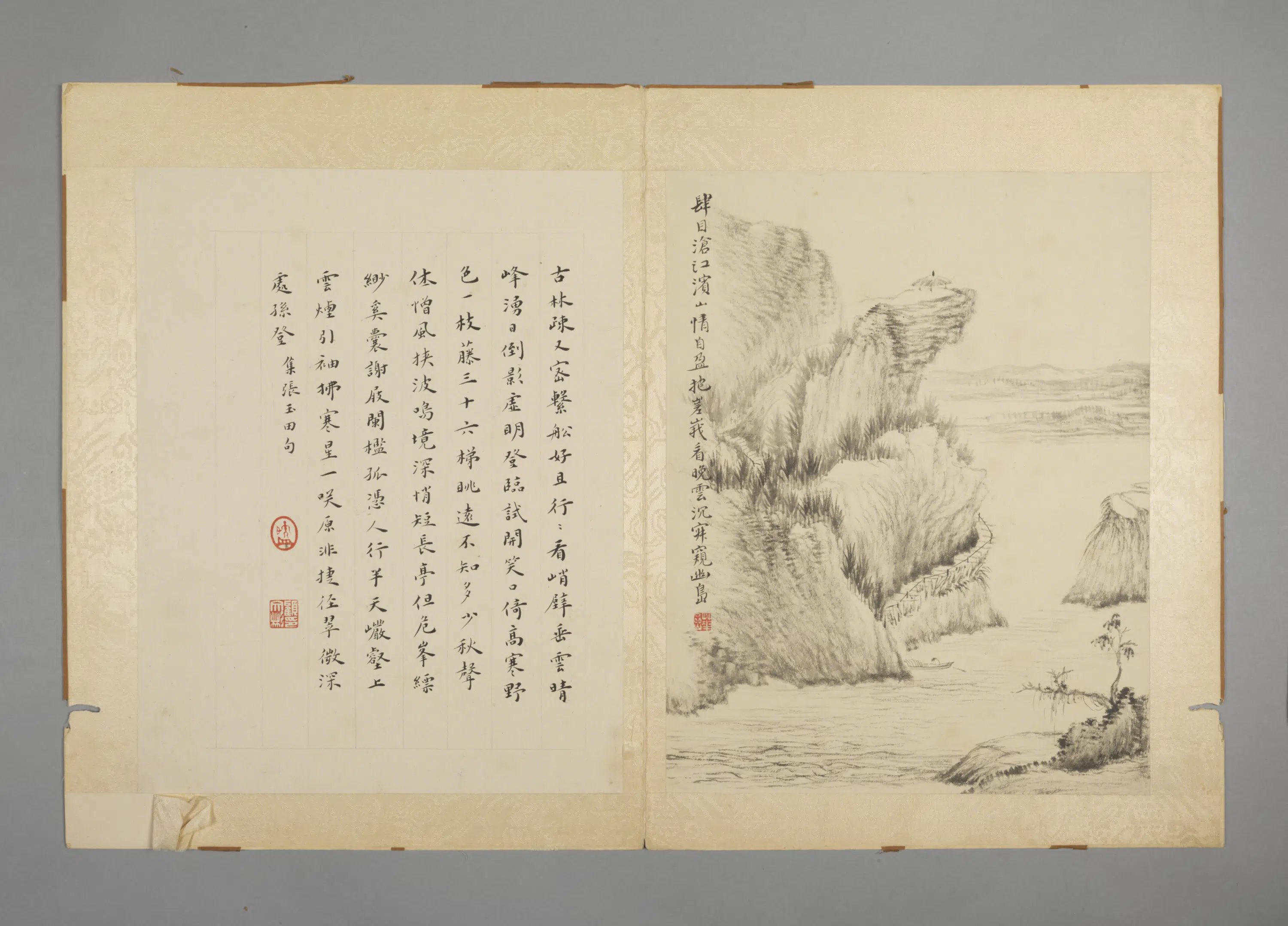 清代【华喦】《山水图册（12开）》