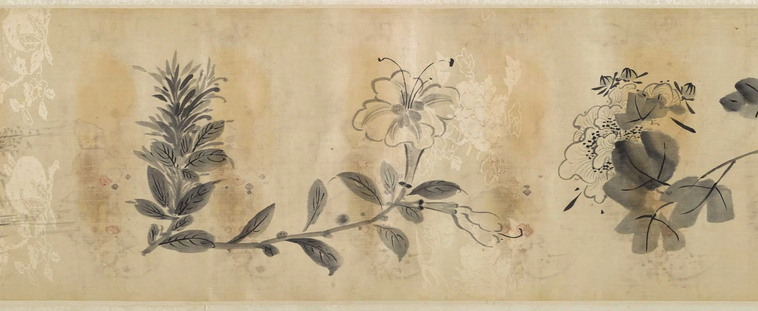 清代【李因】《花鸟卷》 第4张