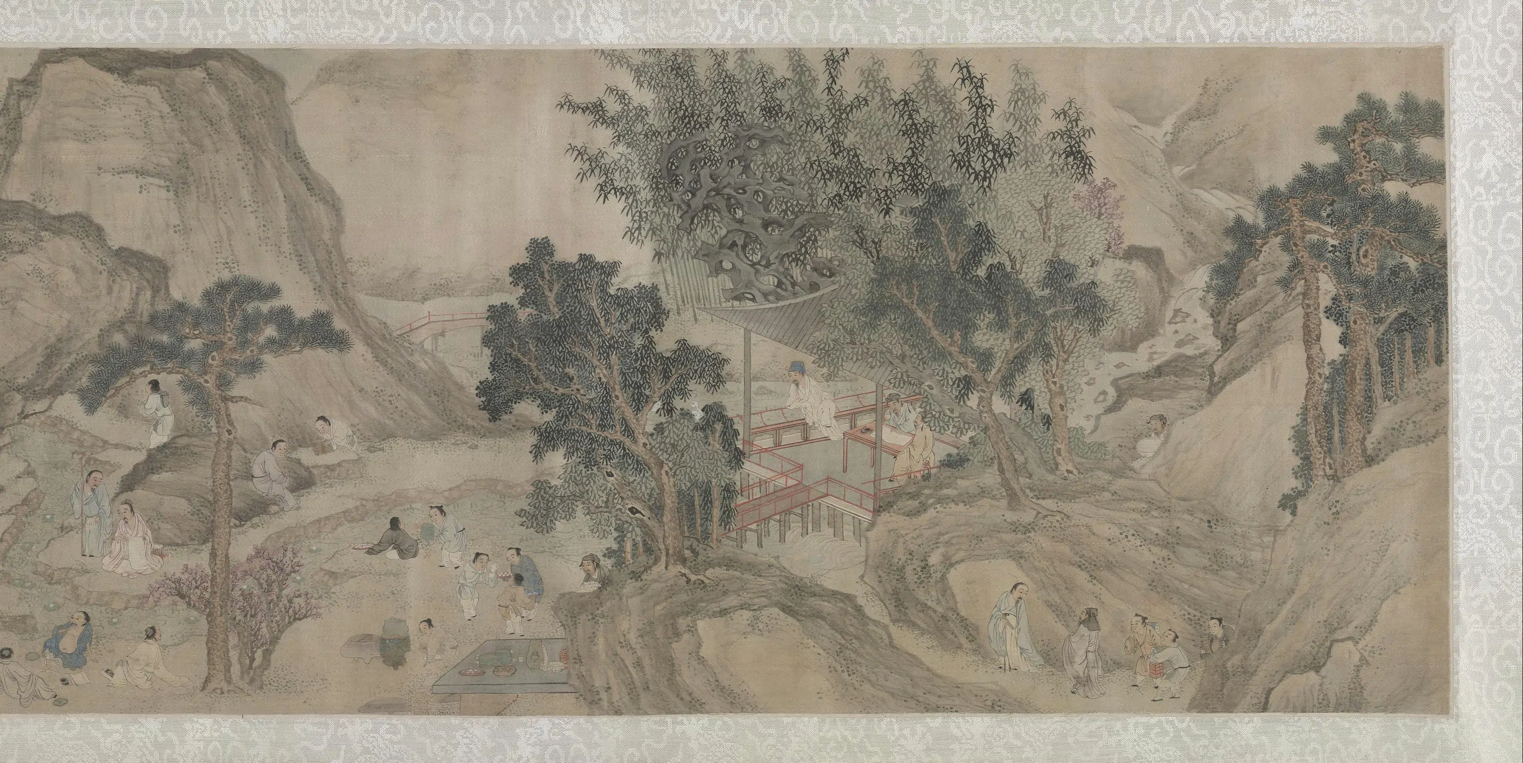 明朝【许光祚】《兰亭图并书序卷》 第4张