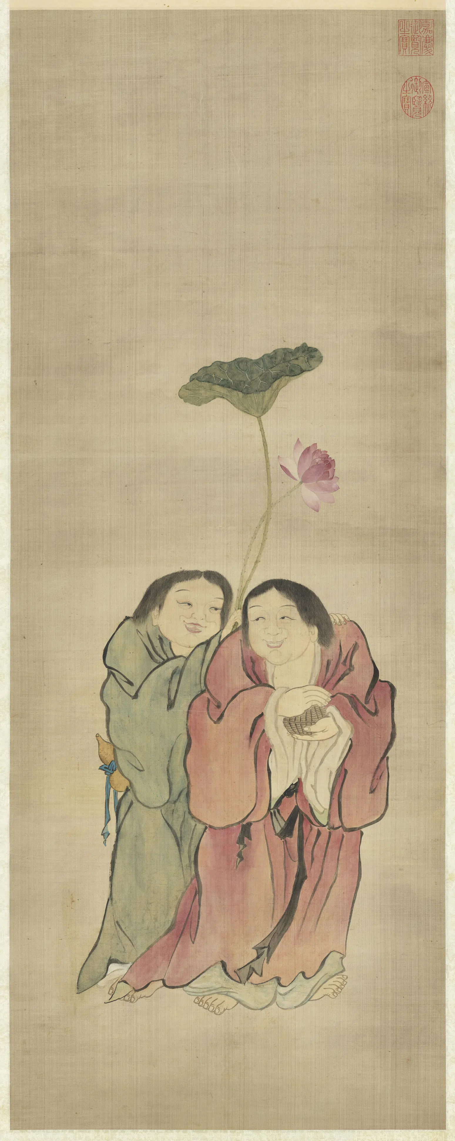 明朝《明人保合太和图轴》