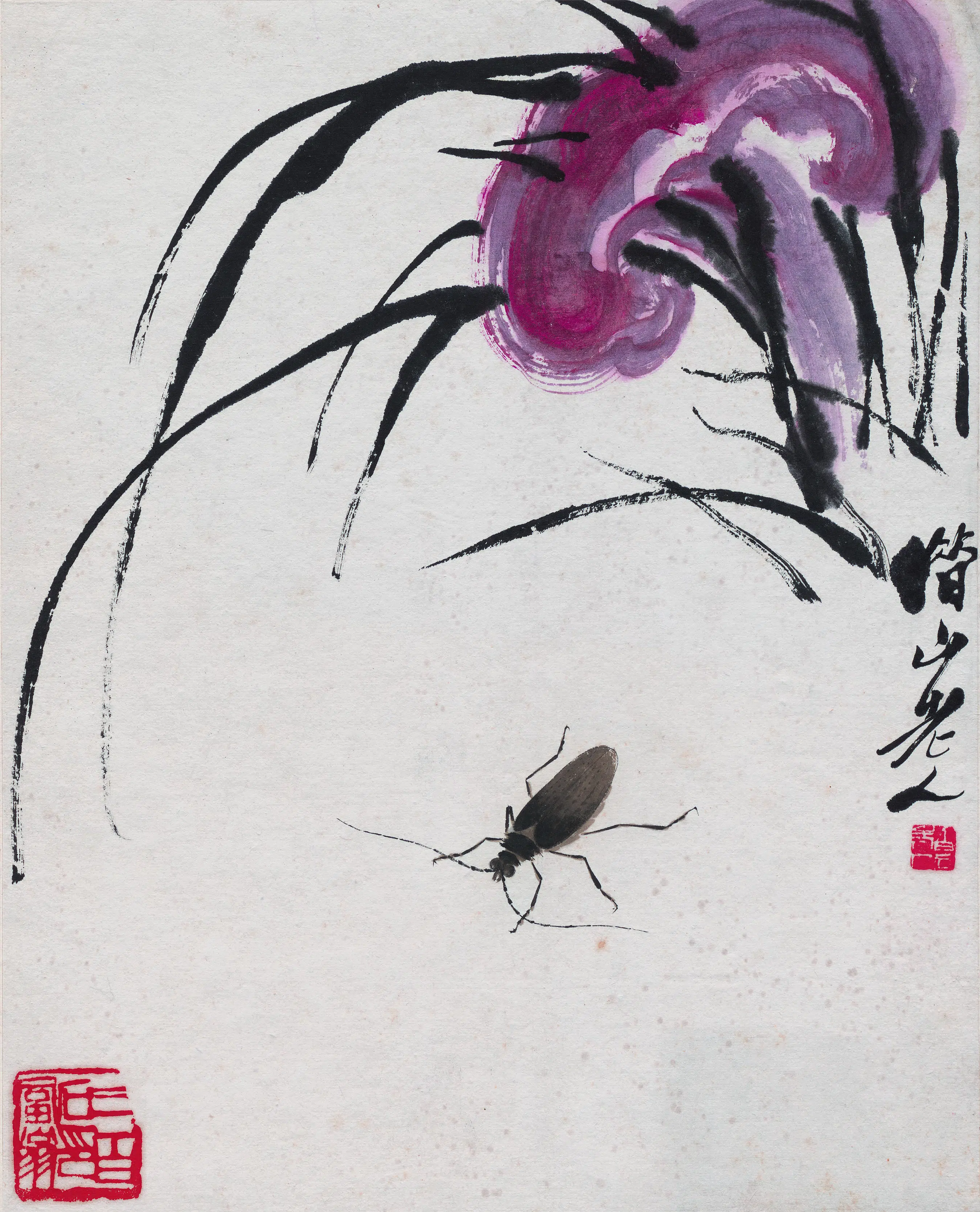 近现代【齐白石】《工虫画册精品》 第4张
