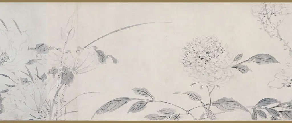 明朝【陈栝（括）】《墨花卷》 第7张