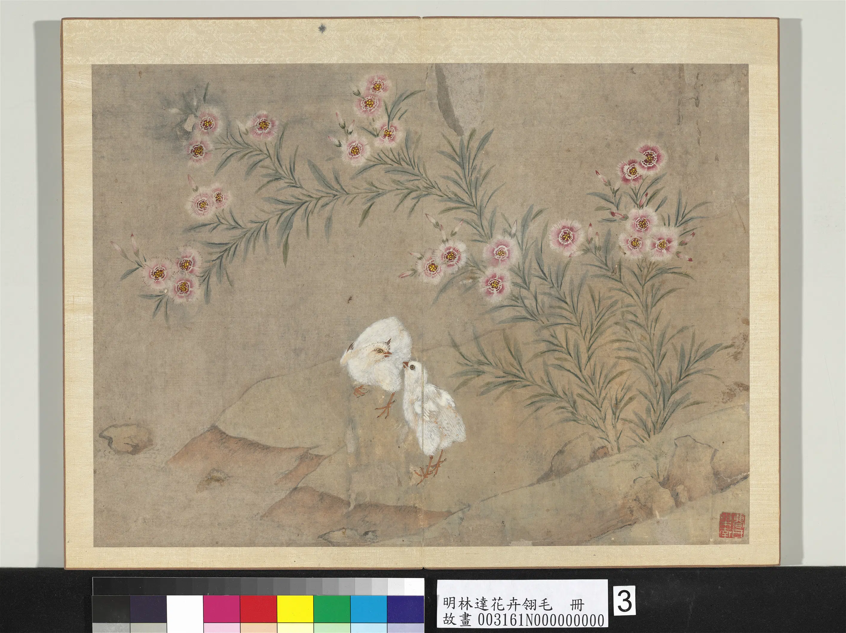 明朝【林达】《花卉翎毛册》