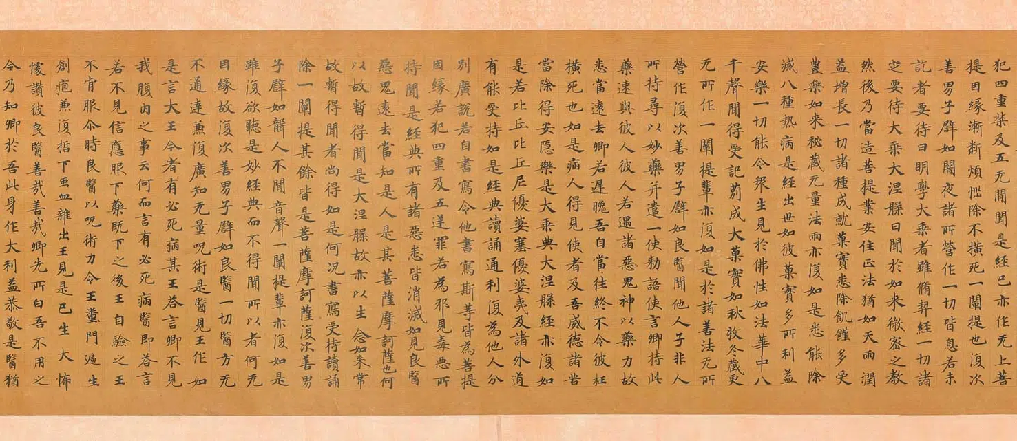 唐朝【佚名】《楷书大般涅槃经第九卷》 第9张 唐朝【佚名】《楷书大般涅槃经第九卷》 第9张