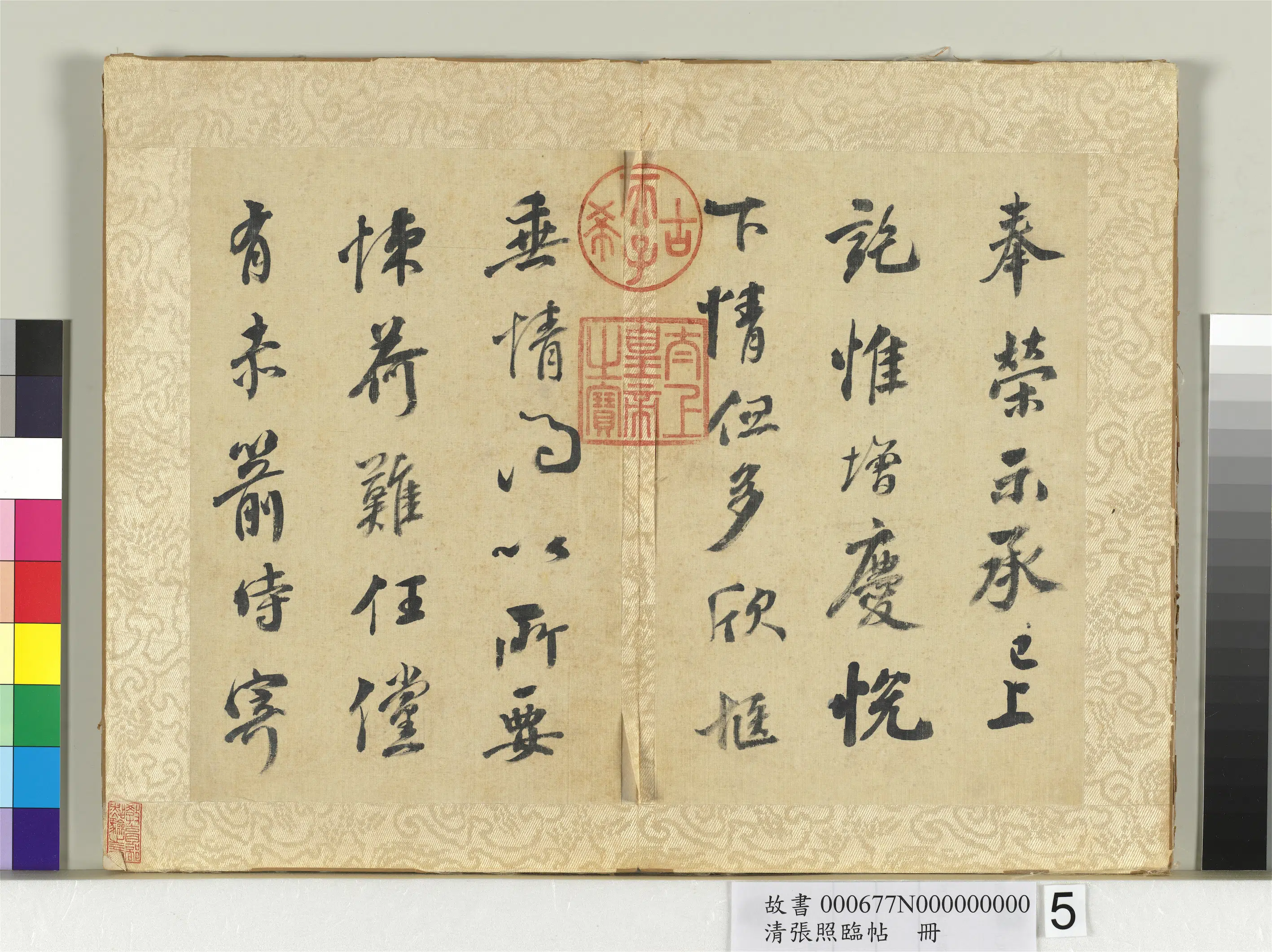 清代【张照】《临帖册》 第5张 清代【张照】《临帖册》 第5张