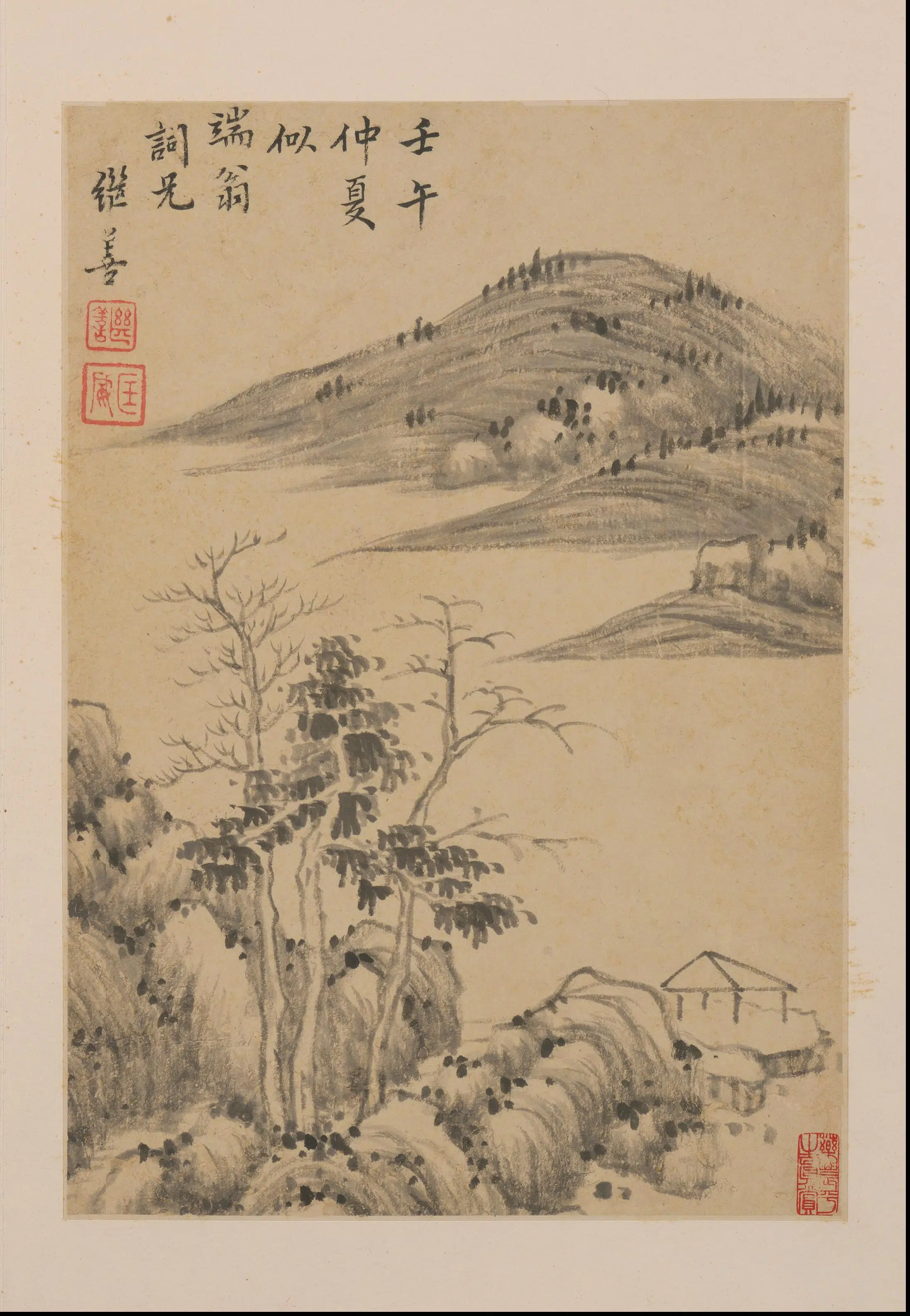 清代【德梵】《山水册页》 第6张 清代【德梵】《山水册页》 第6张
