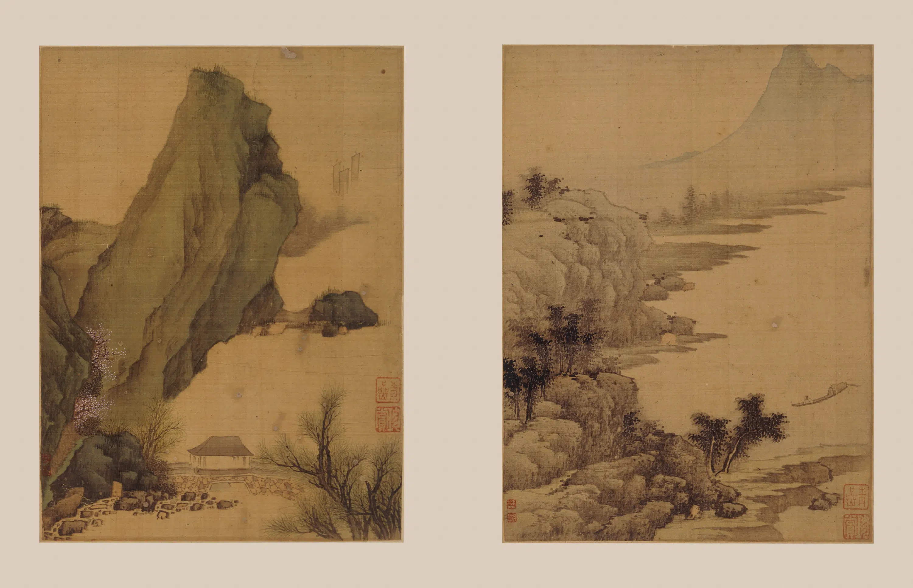 清代【樊圻】《山水册》 第1张