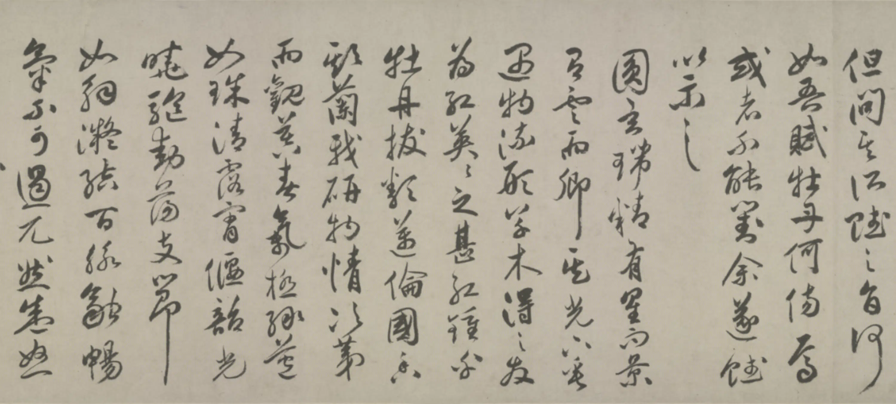 明朝【祝允明】《行书牡丹赋卷》 第6张