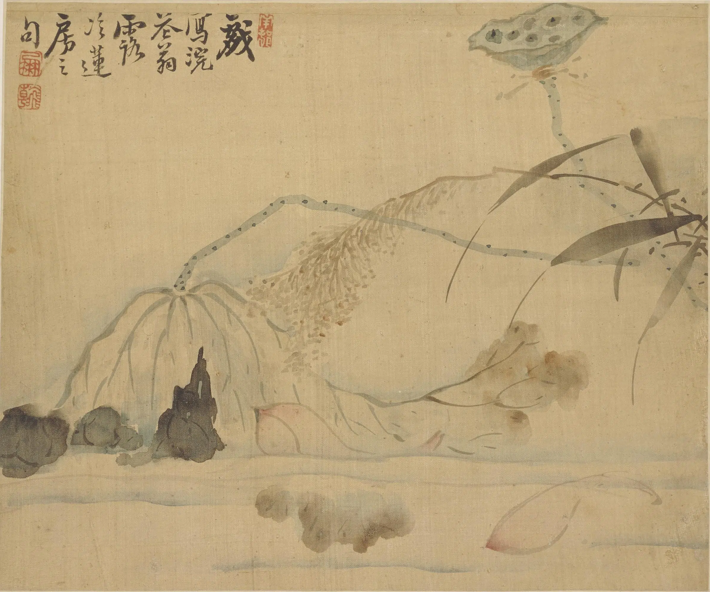 清代【高凤翰】《杂画册》 第2张 清代【高凤翰】《杂画册》 第2张