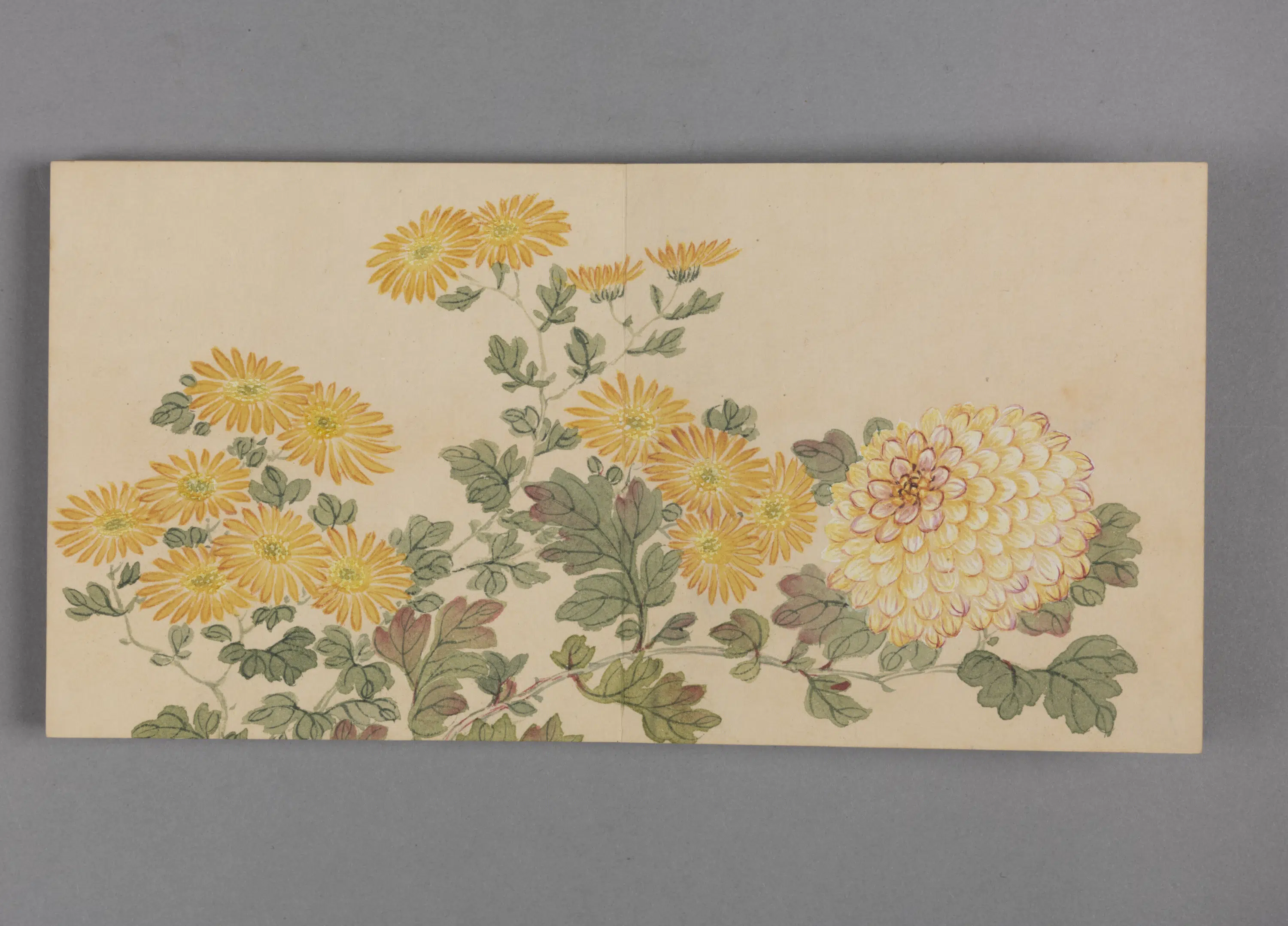 清代【董诰】《玉圃霏香图册(9开)》 第1张 清代【董诰】《玉圃霏香图册(9开)》 第1张