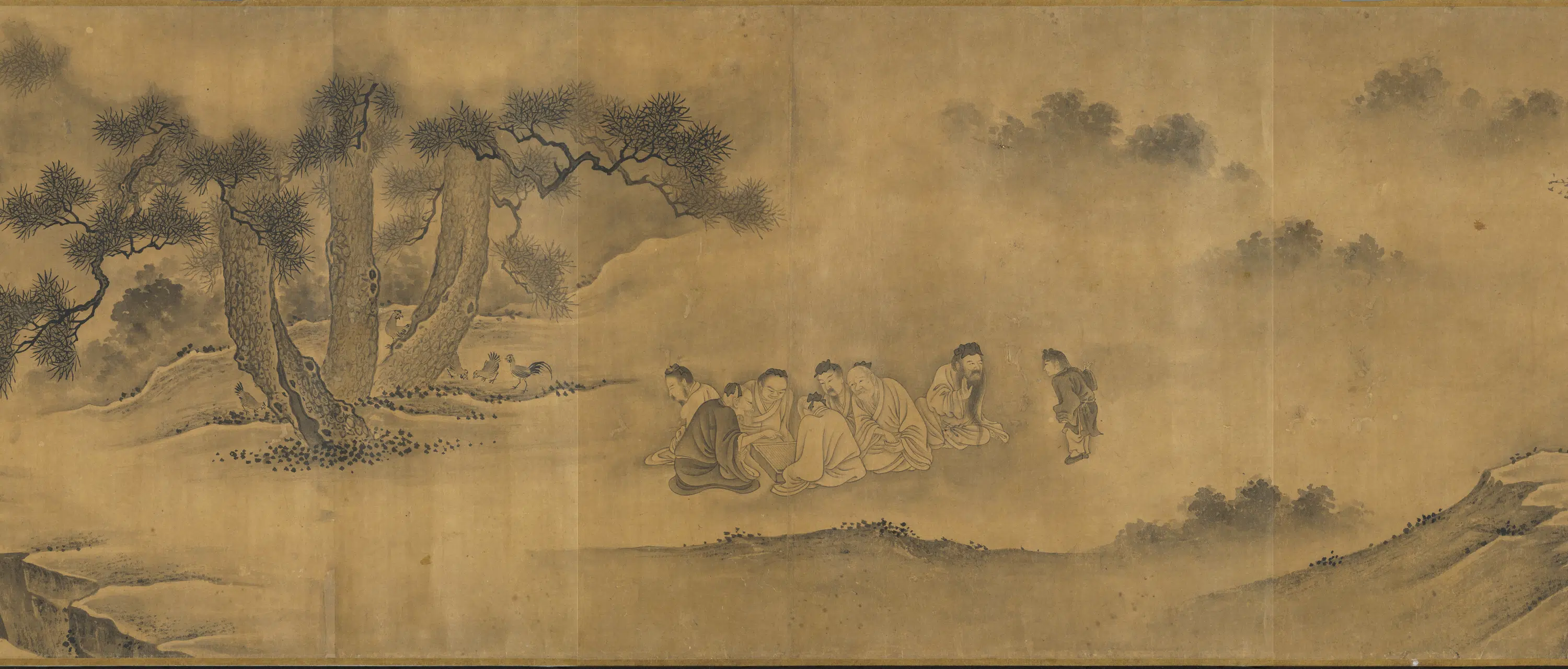 南宋【马和之】《桃源图卷》 第3张