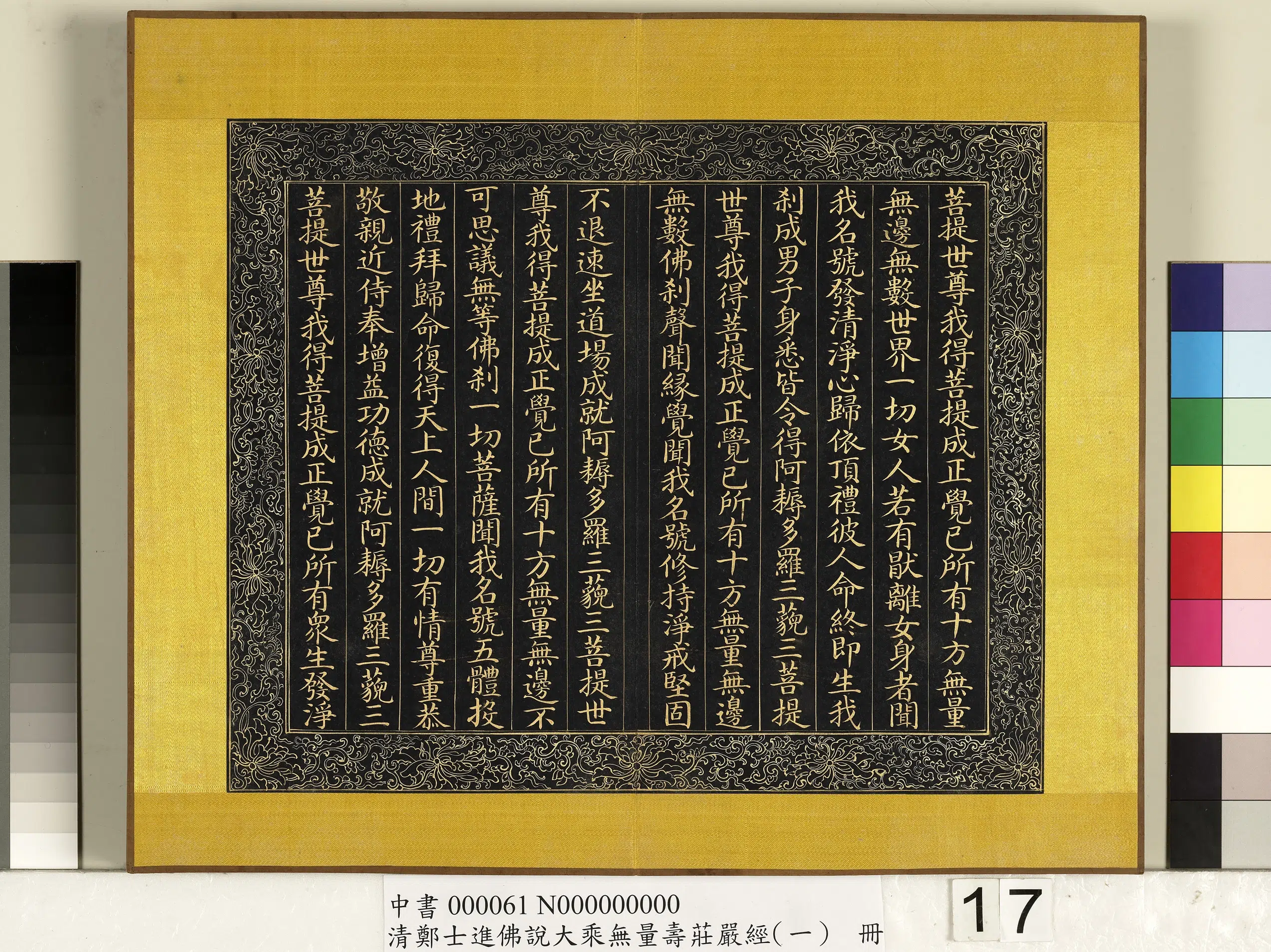 清代【郑大进】《佛说无量寿庄严经(一)册》 第9张 清代【郑大进】《佛说无量寿庄严经(一)册》 第9张