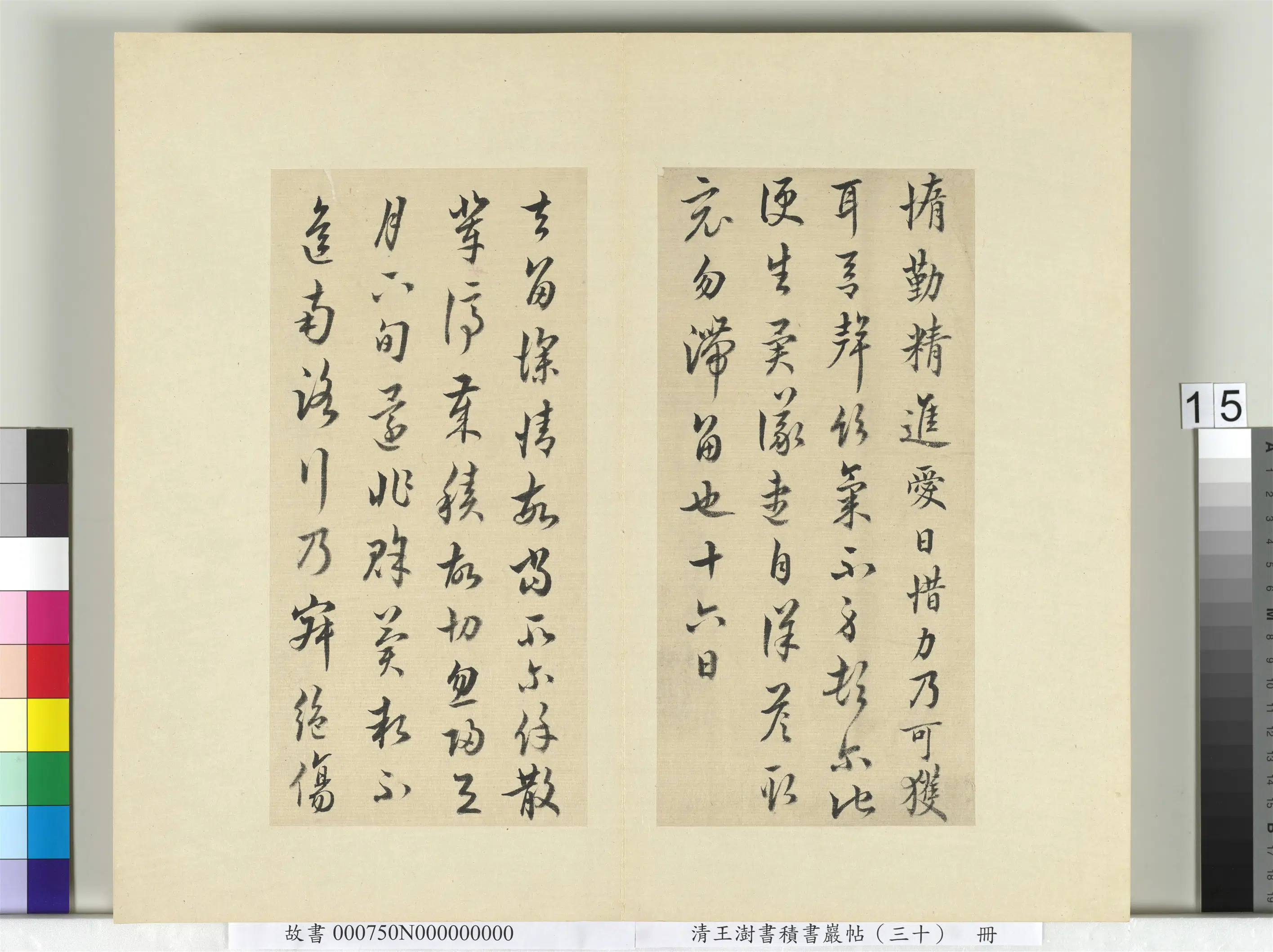 清代【王澍】《书积书岩帖(三十)册》 第9张 清代【王澍】《书积书岩帖(三十)册》 第9张