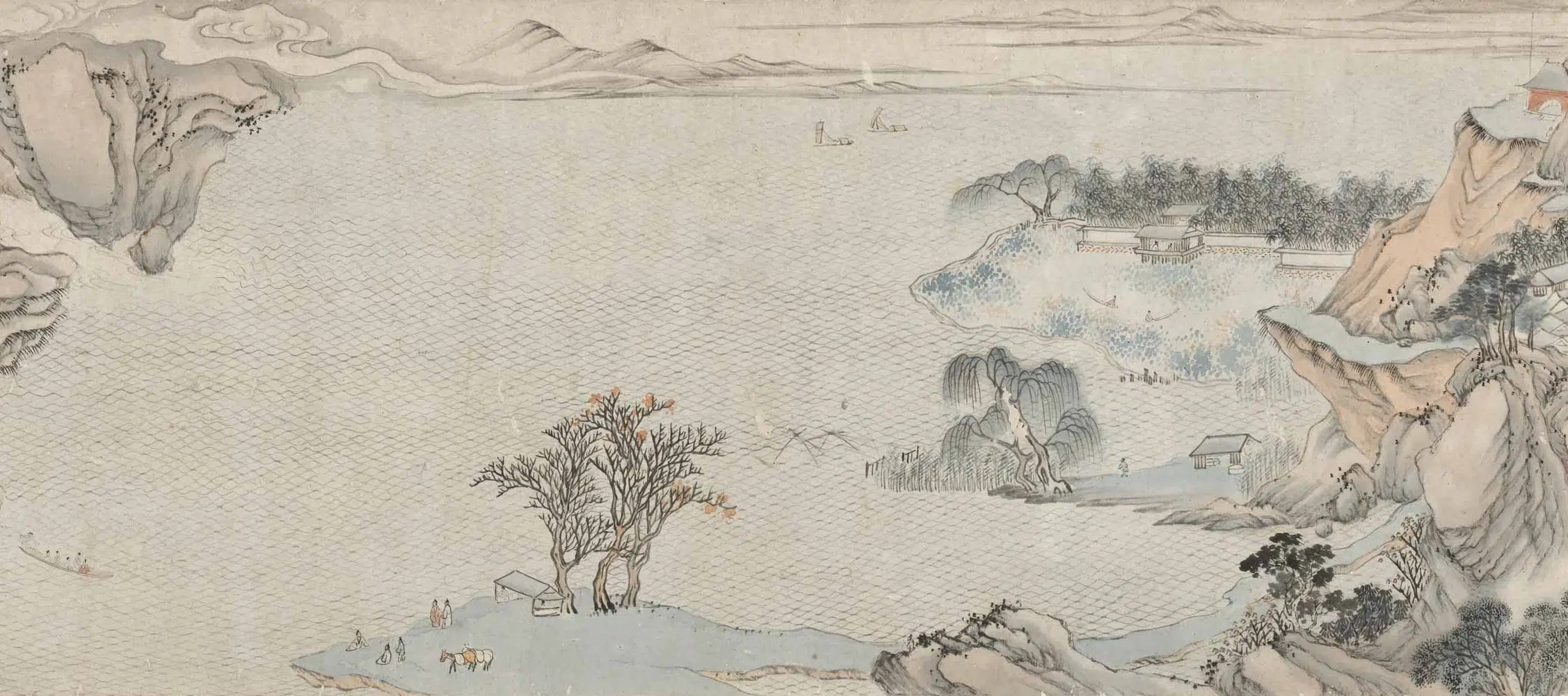明朝【魏之璜】《千岩竞秀图卷》 第2张 明朝【魏之璜】《千岩竞秀图卷》 第2张
