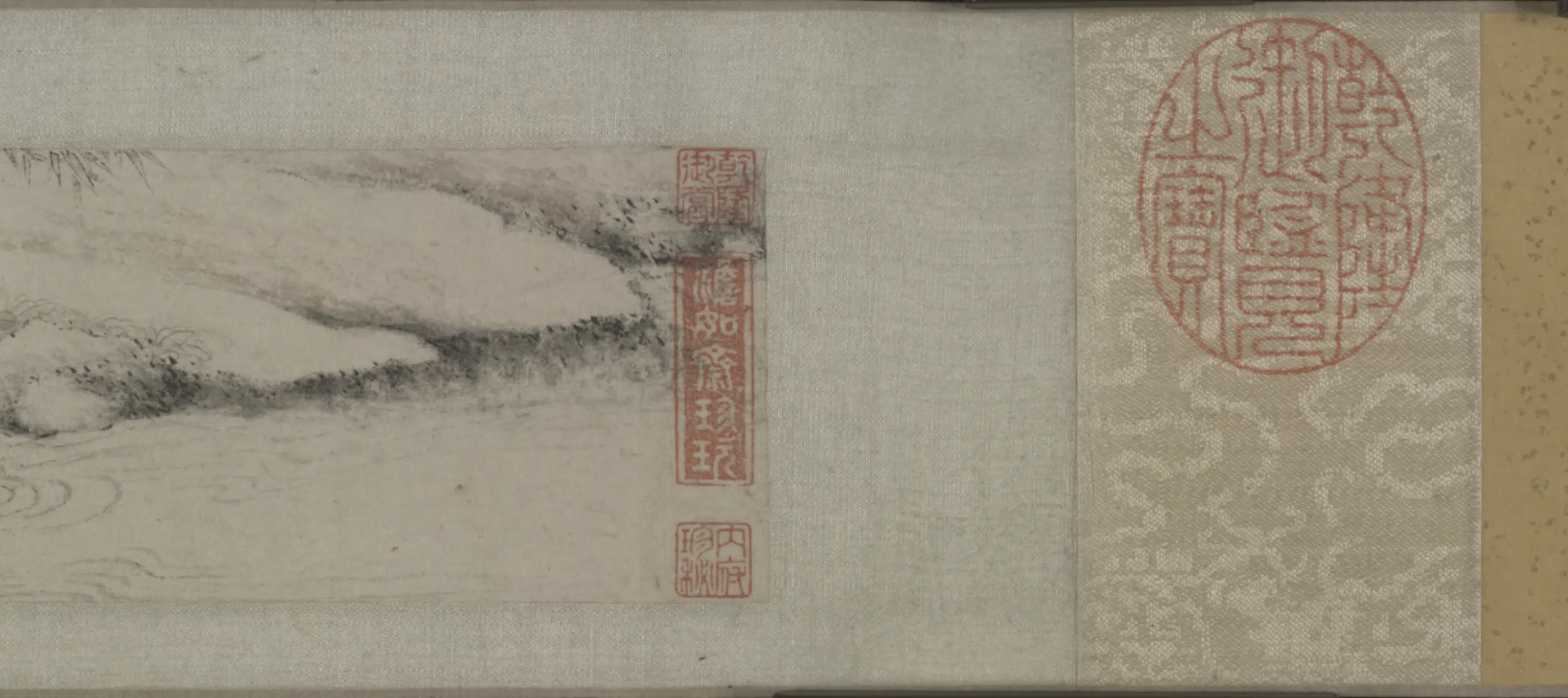 清代【张若霭】《竹鹌图卷》 第6张