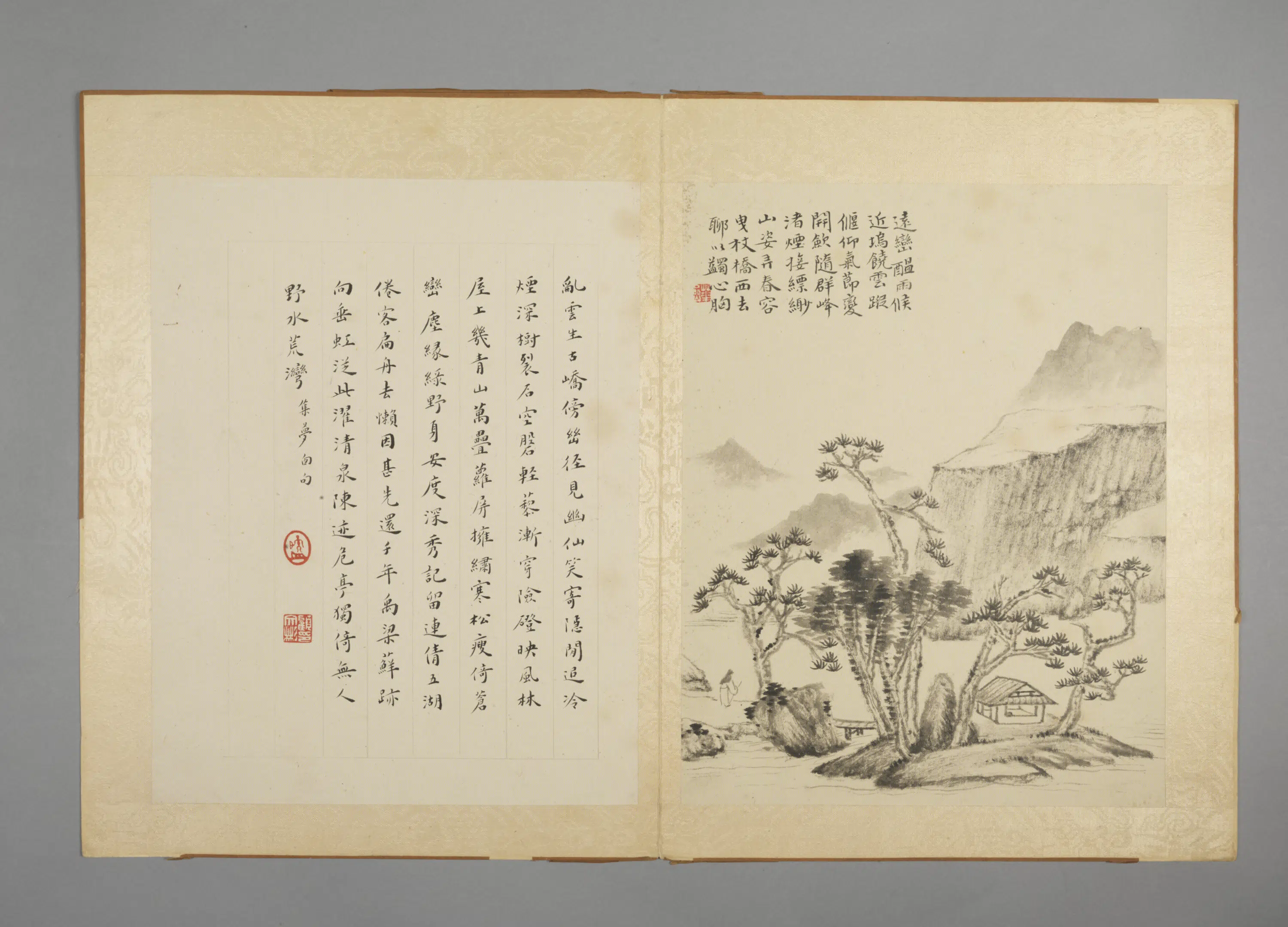 清代【华喦】《山水图册（12开）》 第9张