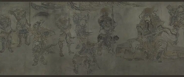 明朝【佚名】《搜山图卷》 第10张