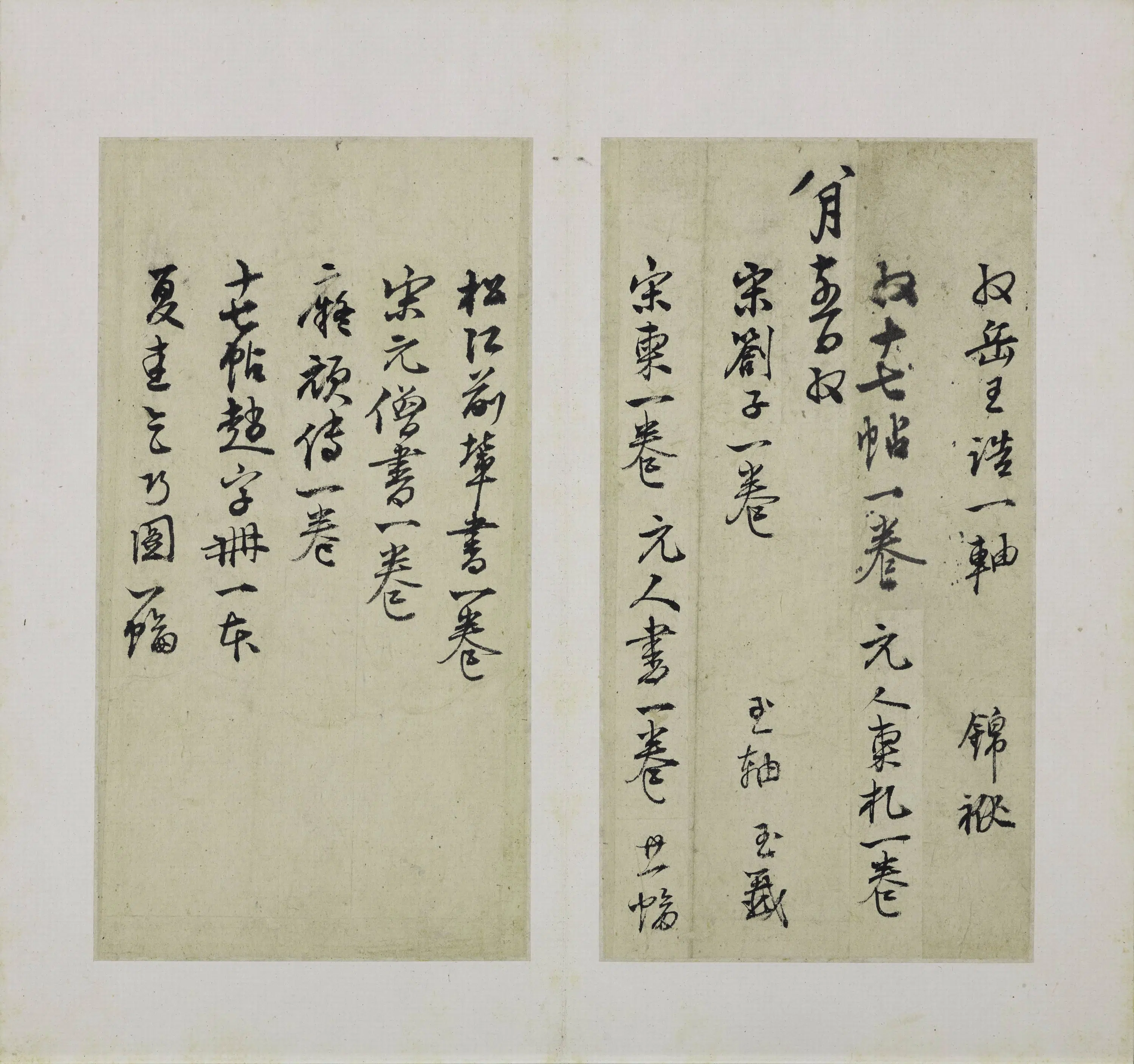 明朝【陆深】《行书收藏书画稿本册》 第4张
