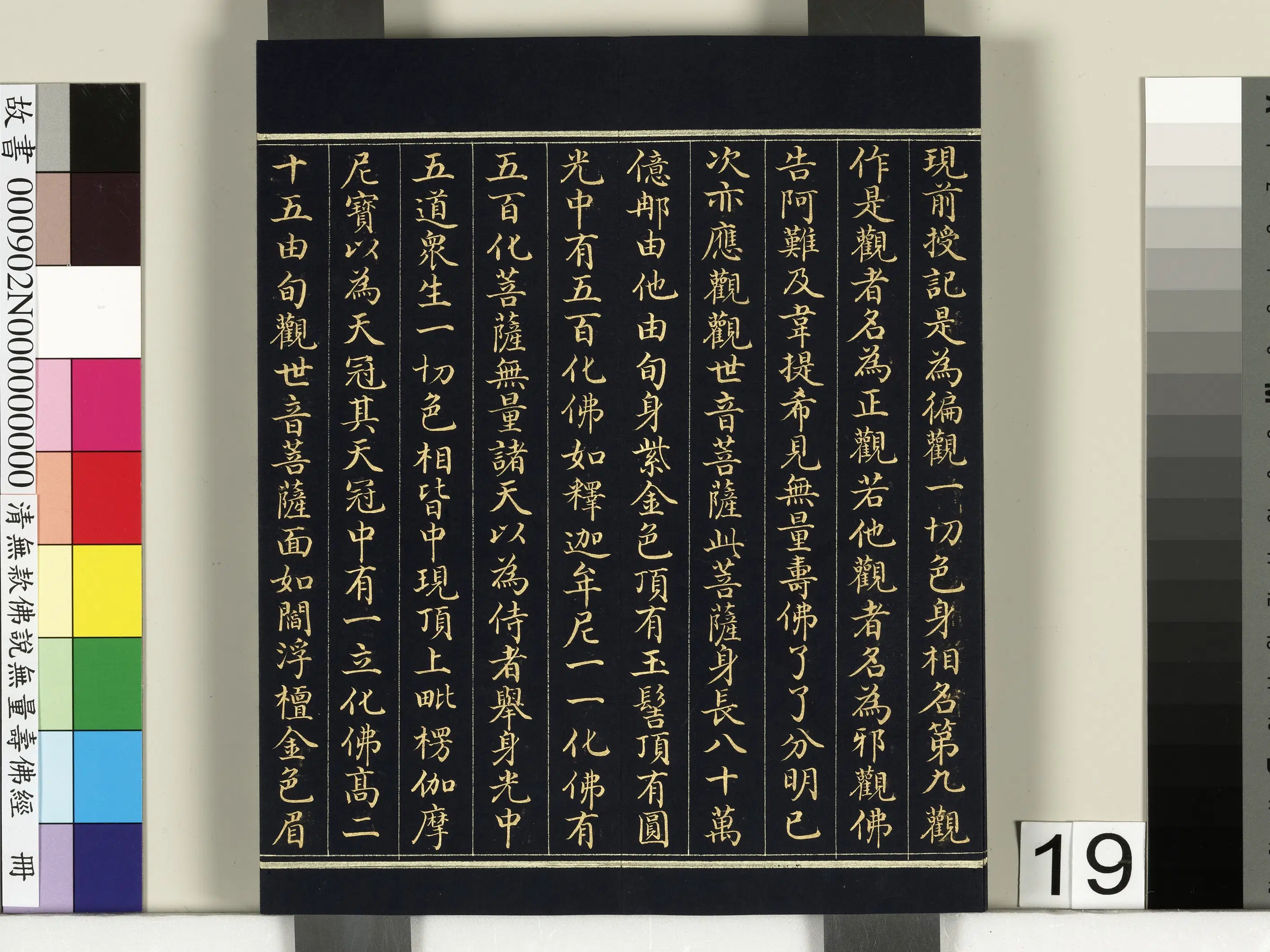《佛说观无量寿佛经册》 第11张