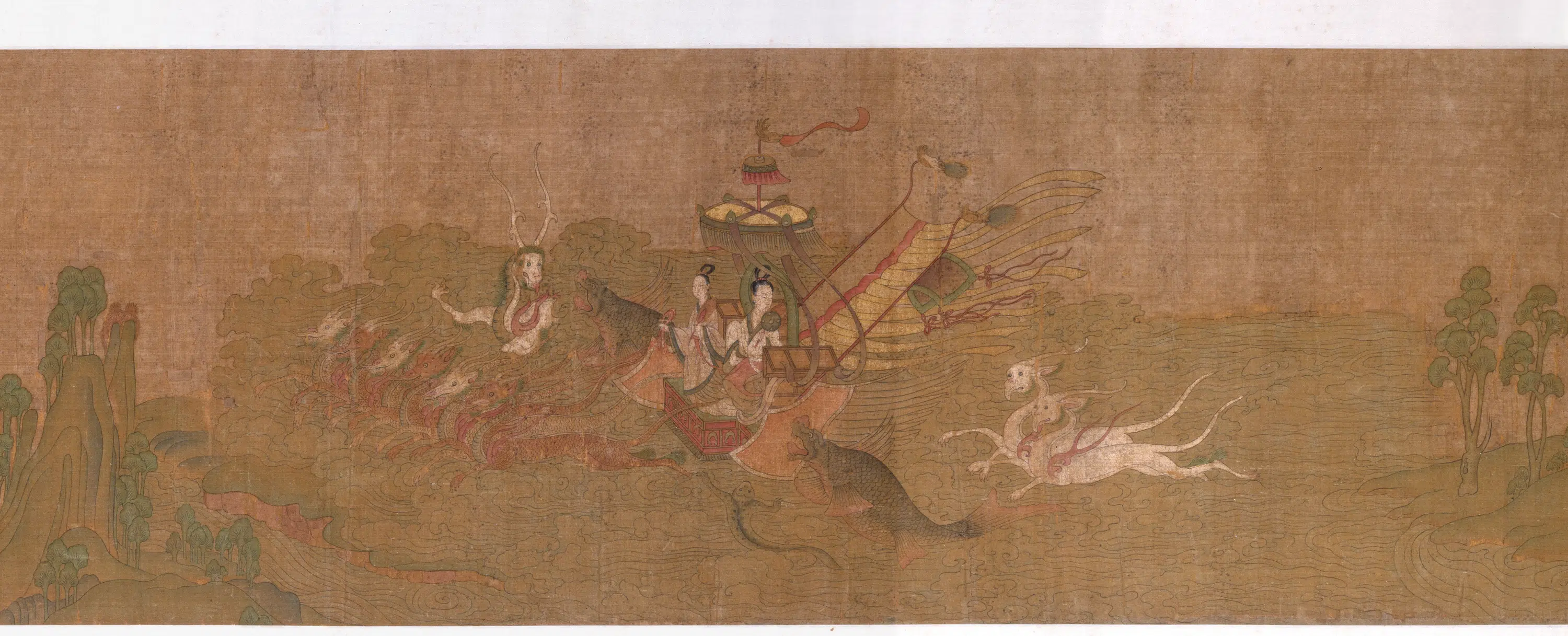 东晋【顾恺之】《洛神赋图卷（宋摹）》 第32张