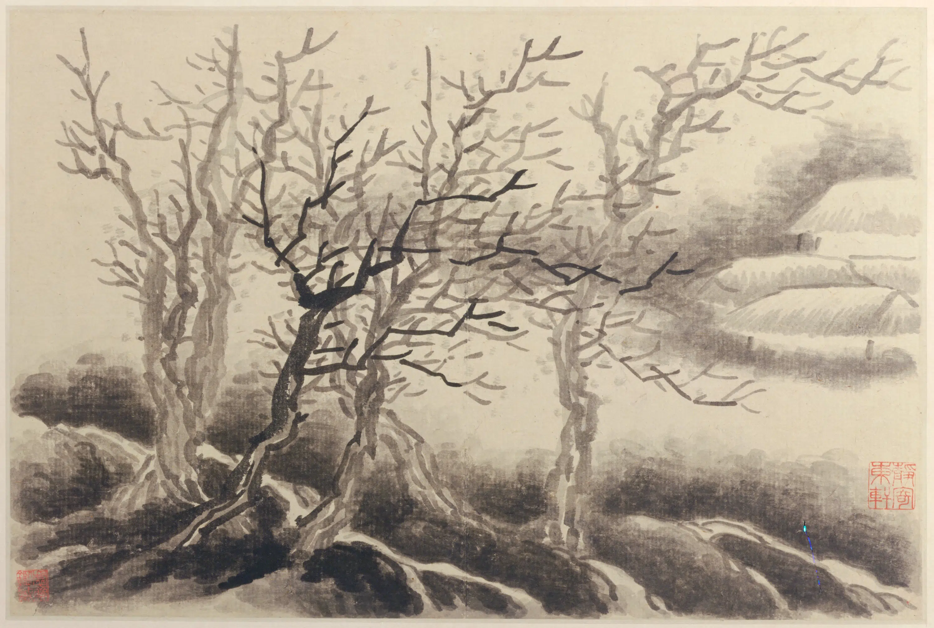 清代【龚贤】《山水册（17开）》