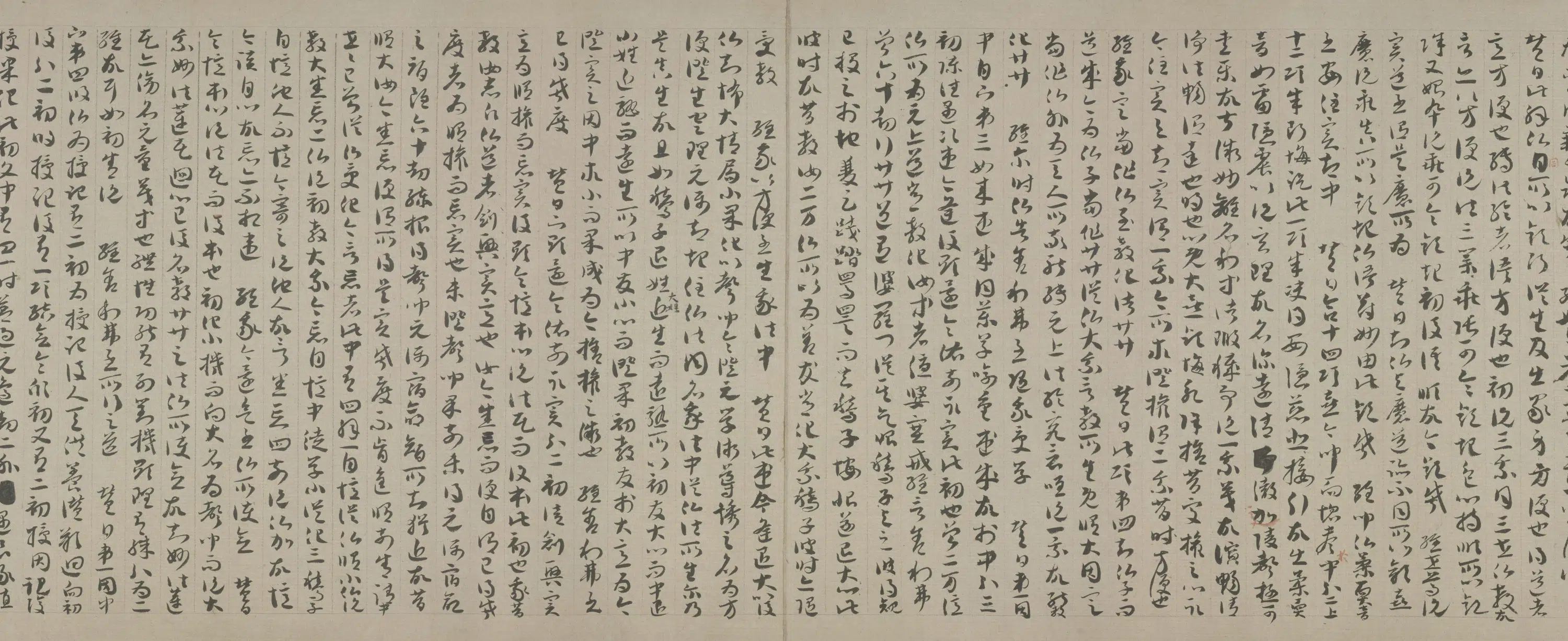 唐朝【佚名】《唐人草书法华经玄赞卷》 第5张 唐朝【佚名】《唐人草书法华经玄赞卷》 第5张