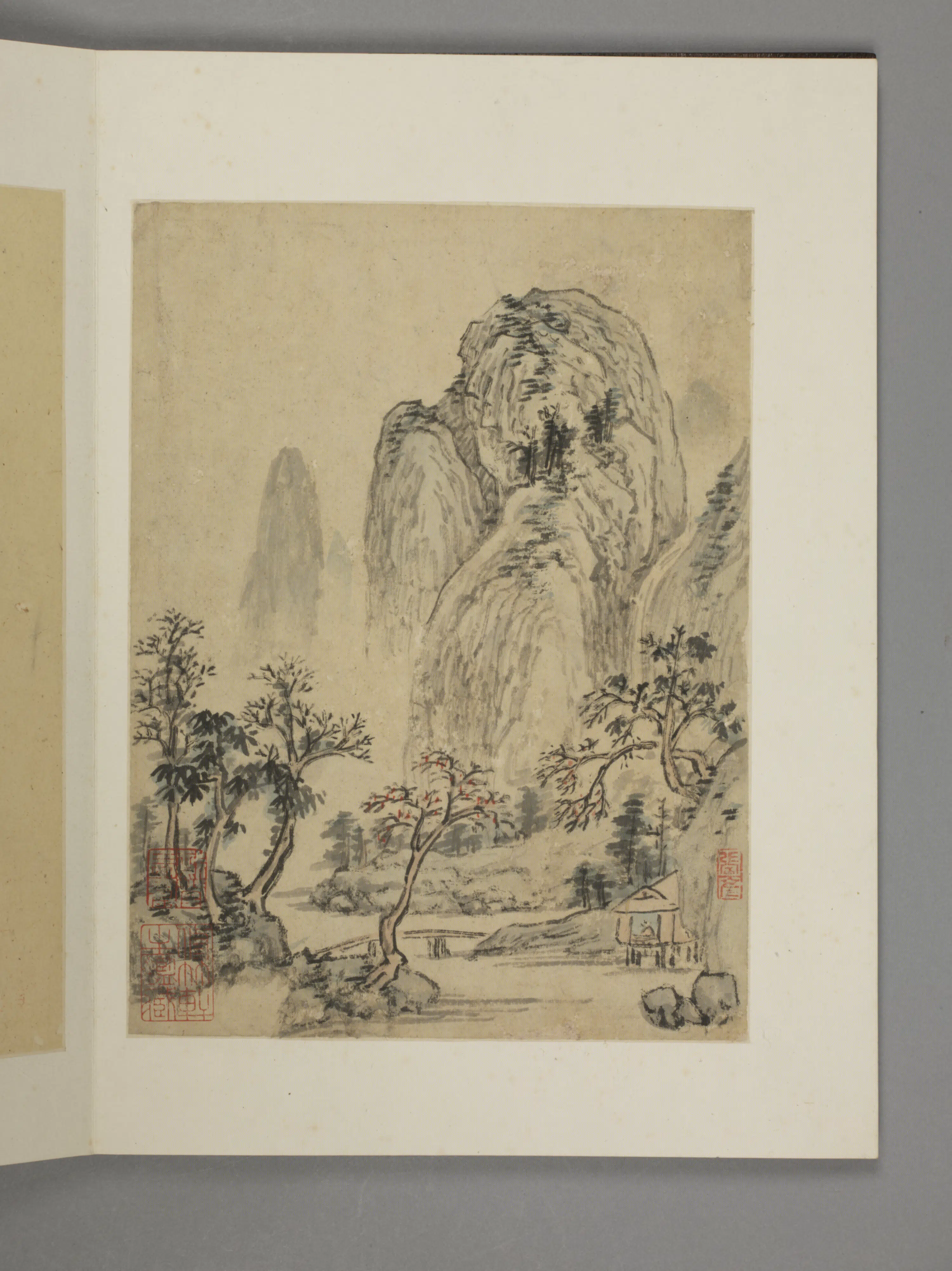 明朝【张彦】《山水图册》