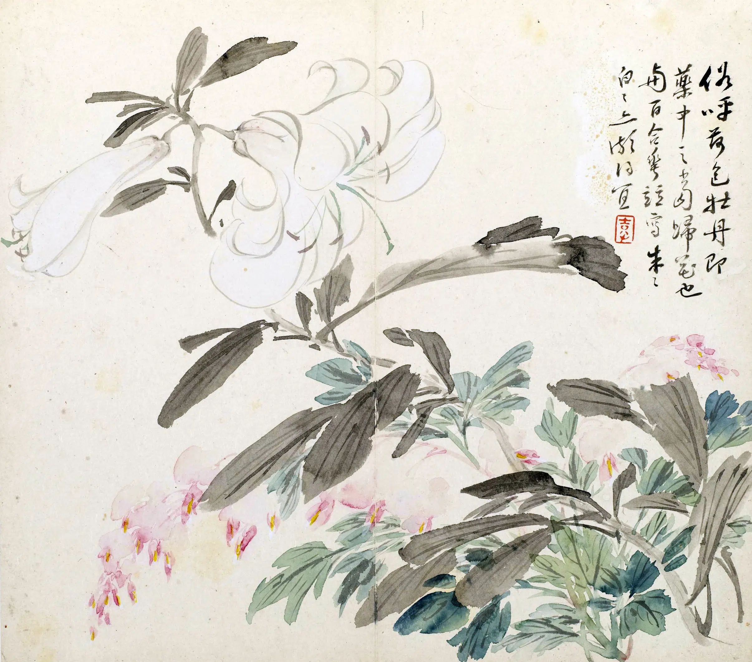 清代【朱熊】《花卉册》 第7张