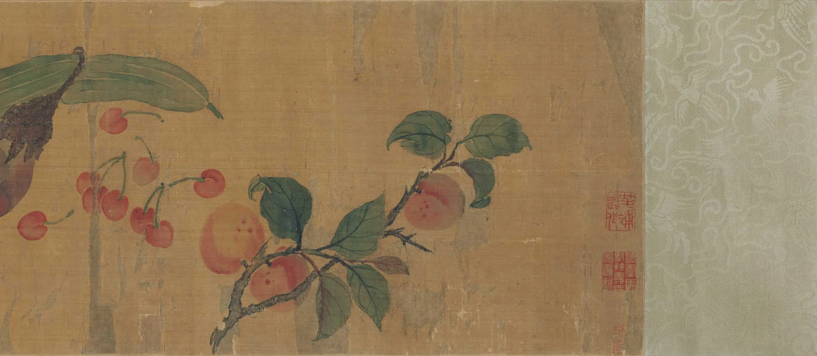 清代【马元驭】《花果卷》 第7张