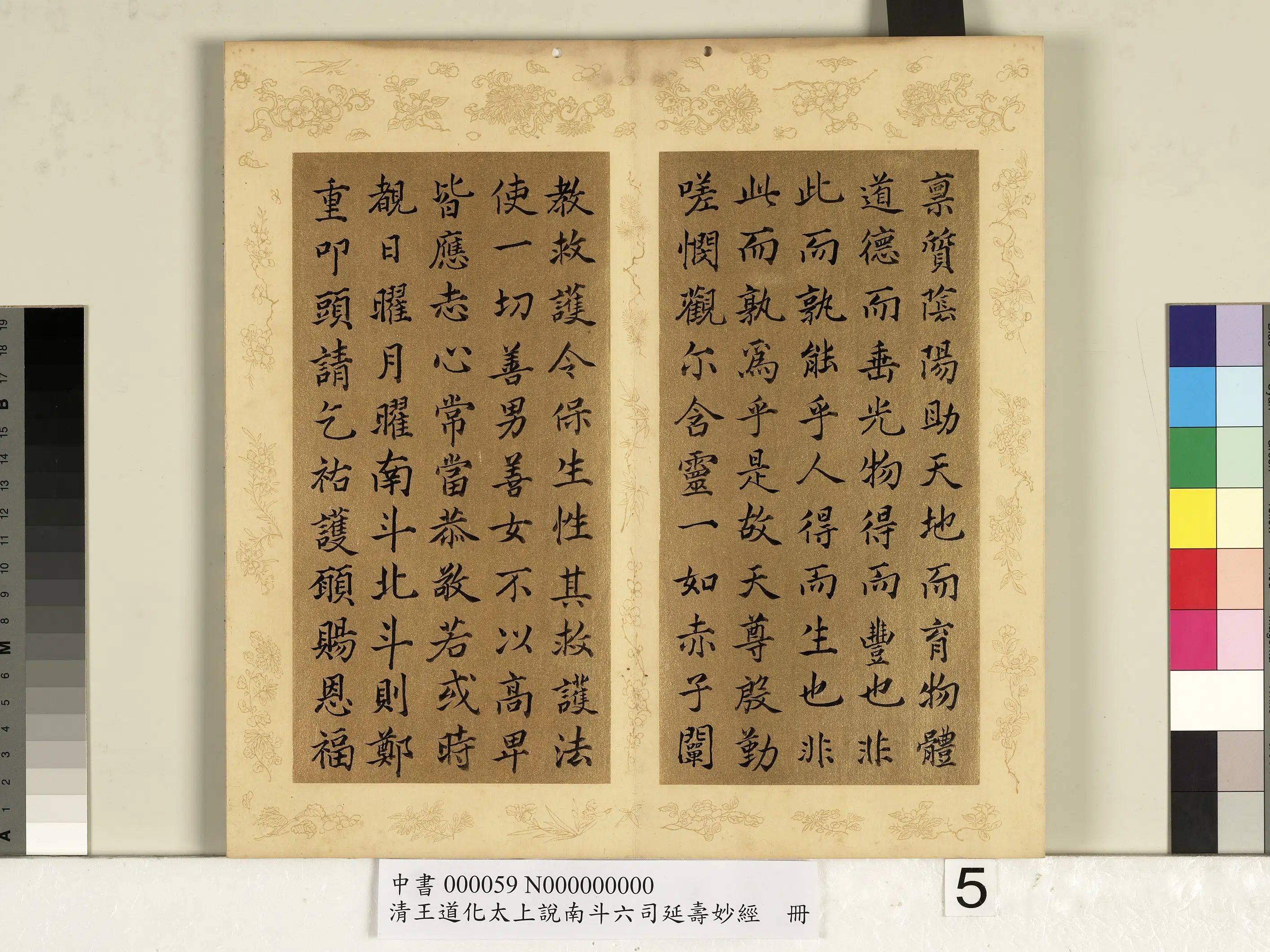 清代【王道化】《太上说南斗六司延寿度人妙经册图》 第10张