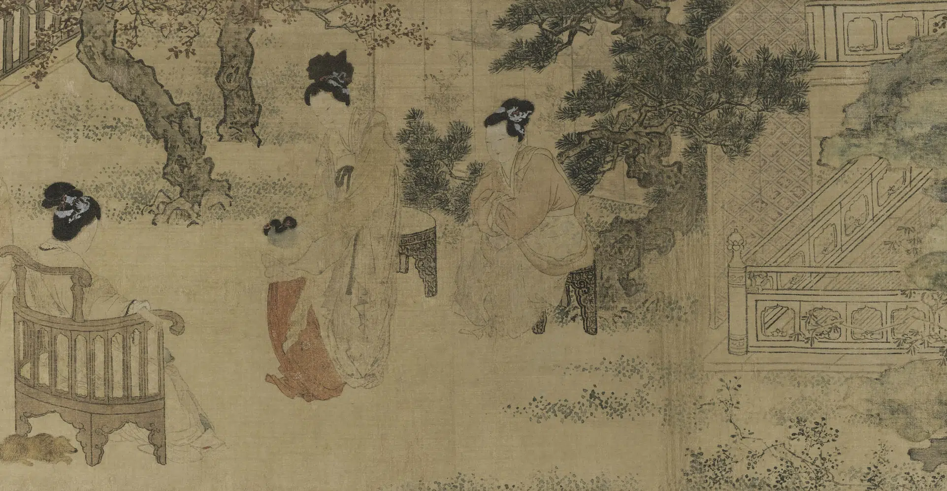 明朝【杜堇】《仕女图卷》 第5张 明朝【杜堇】《仕女图卷》 第5张
