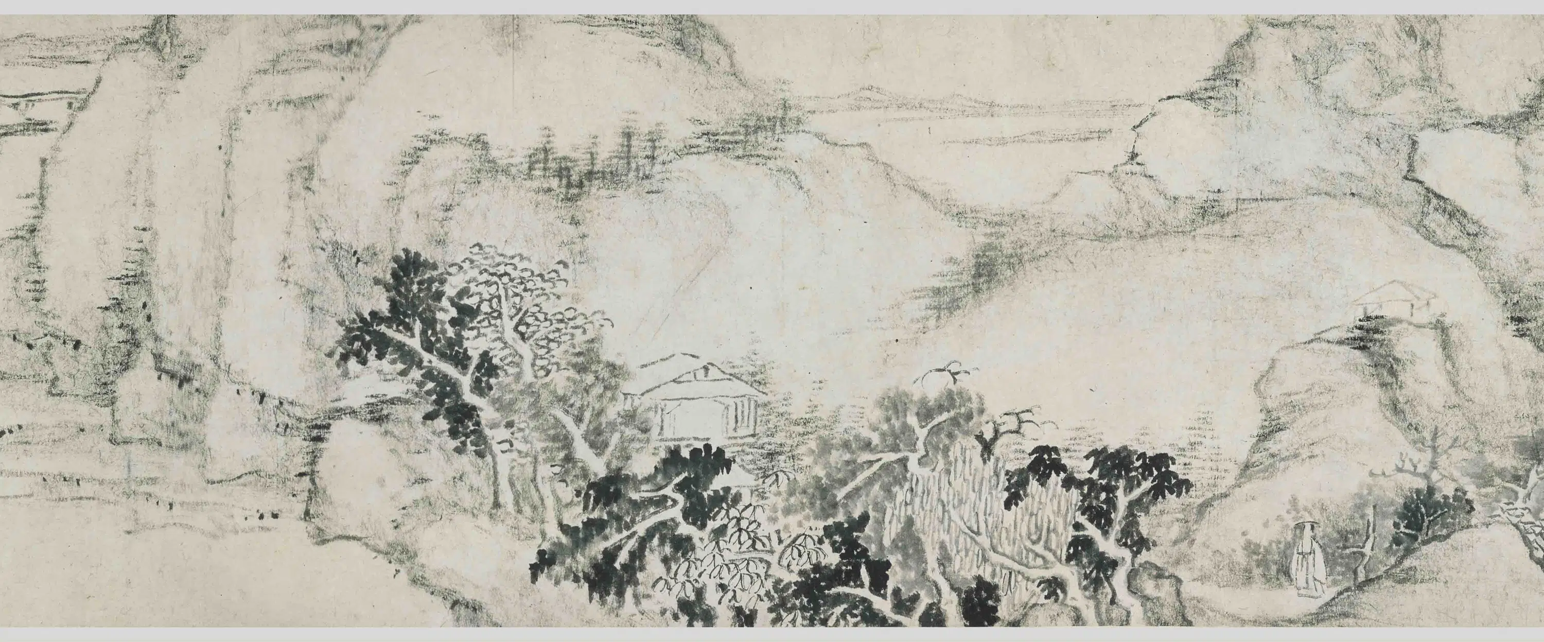清代【戴本孝】《三绝图卷》 第7张