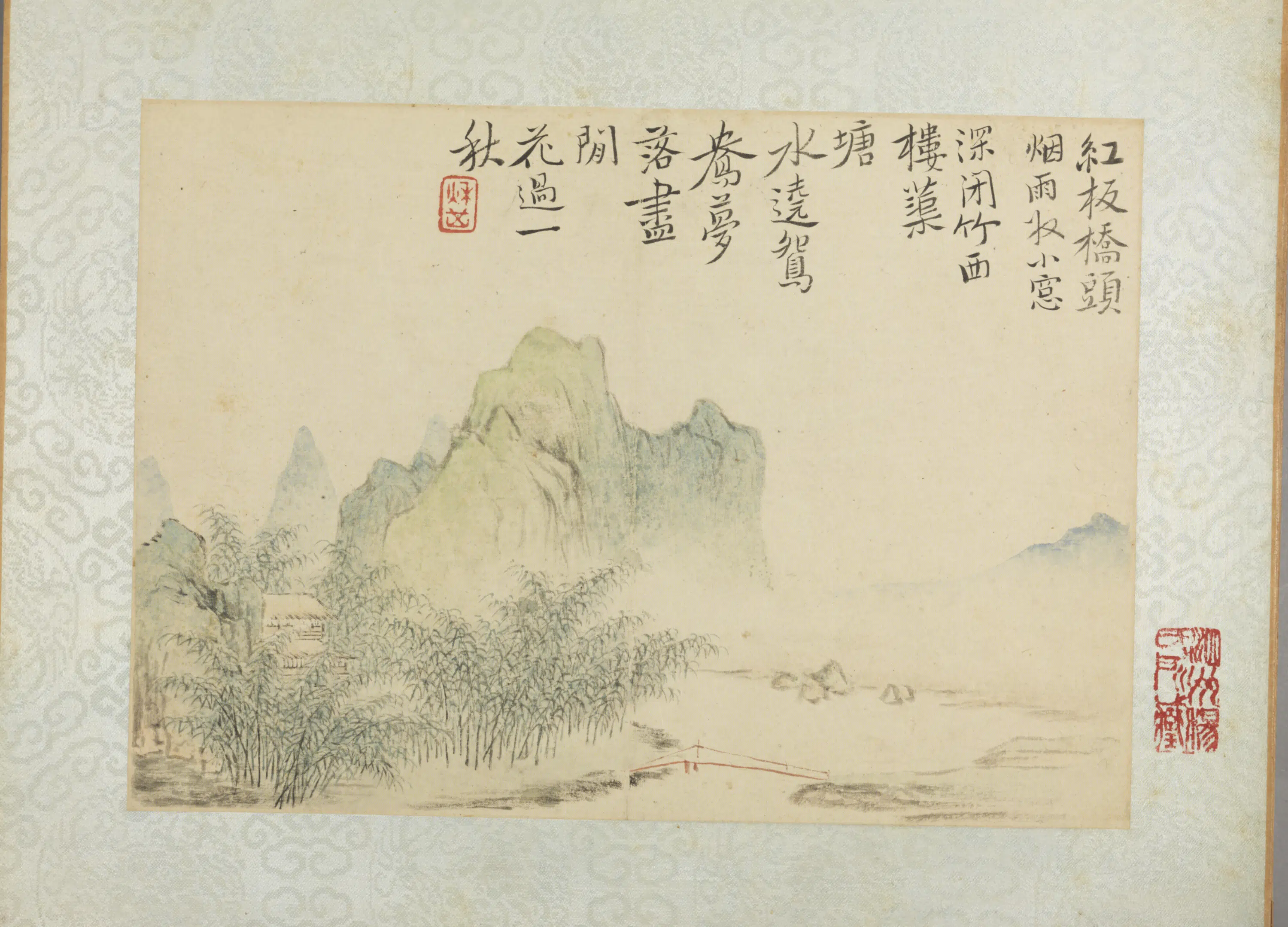 清代【华喦】《山水册(12开)》 第2张 清代【华喦】《山水册(12开)》 第2张
