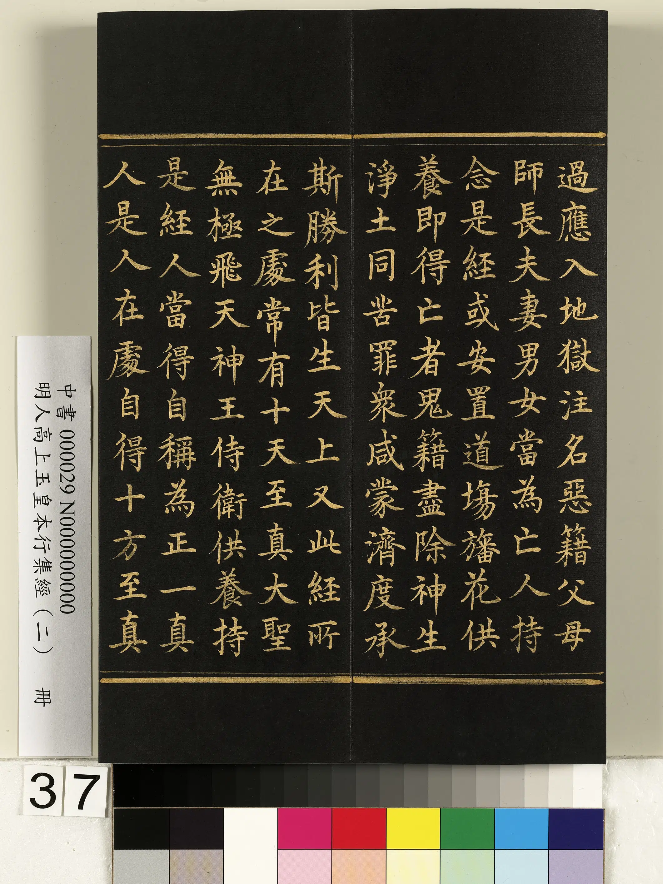 明朝《明人高上玉皇本行集经（二）册》 第31张