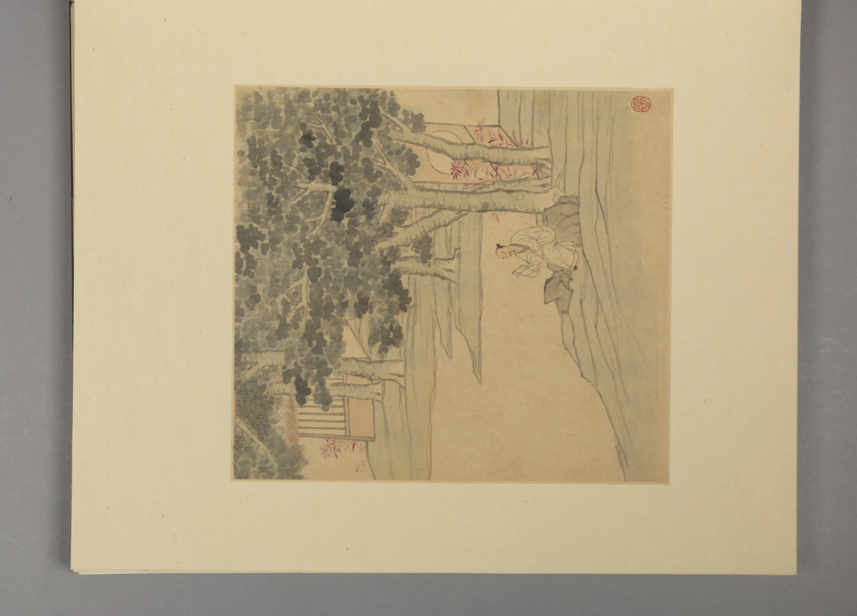 清代【张风】《山水册（7开）》 第6张