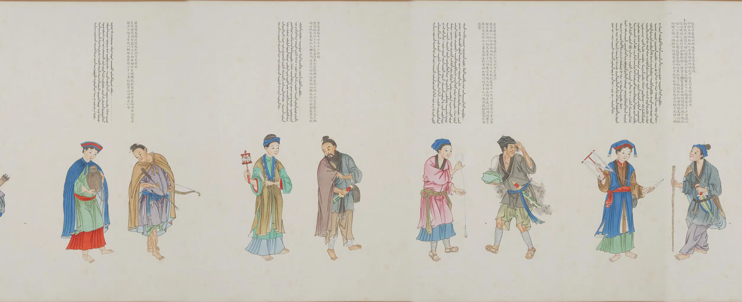 清代【沈庆兰】《沈焕、黎明、程琳合画职贡图卷第三卷》 第24张 清代【沈庆兰】《沈焕、黎明、程琳合画职贡图卷第三卷》 第24张