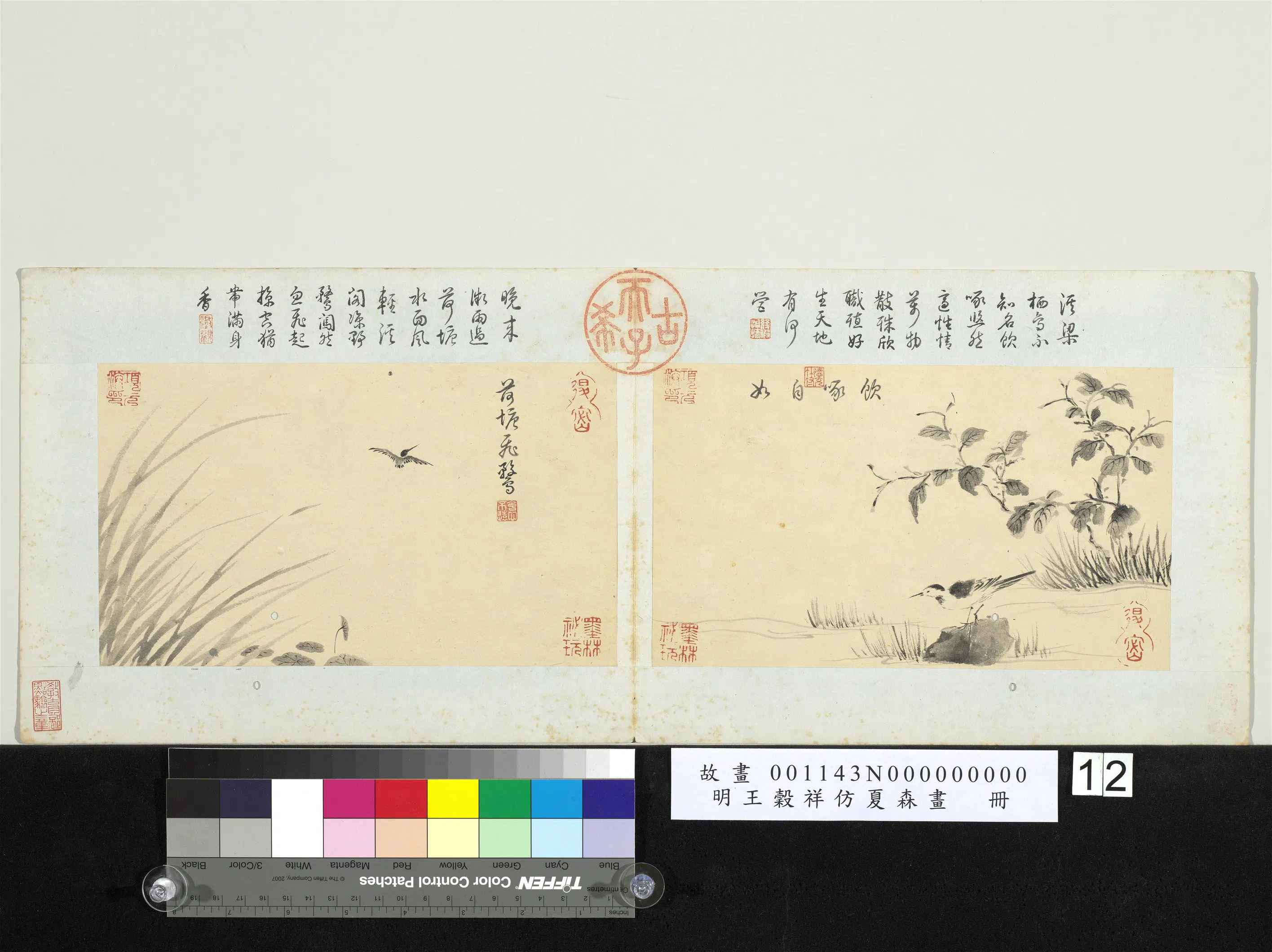 明朝【王谷祥（王穀祥）】《仿夏森画册》 第18张