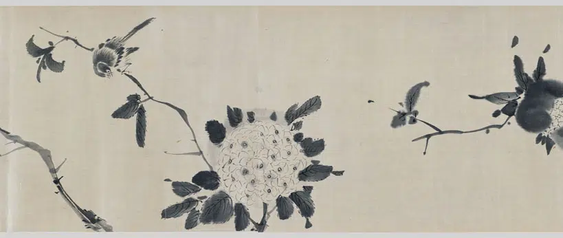 清代【李因】《花鸟图卷》 第5张