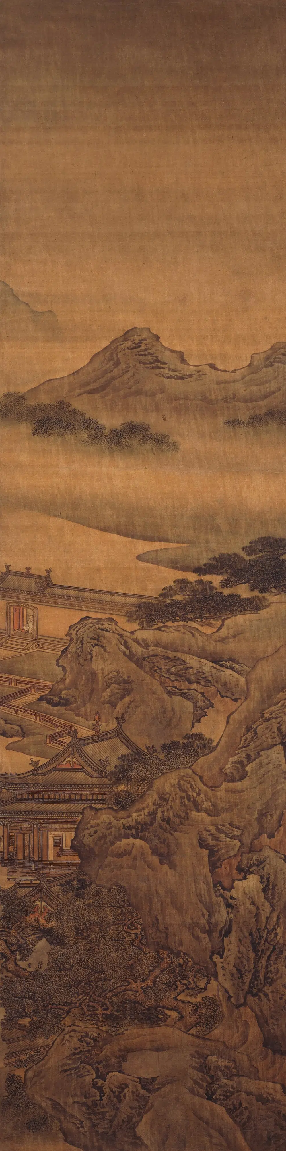 清代【袁耀】《九成宫通景屏》 第8张 清代【袁耀】《九成宫通景屏》 第8张