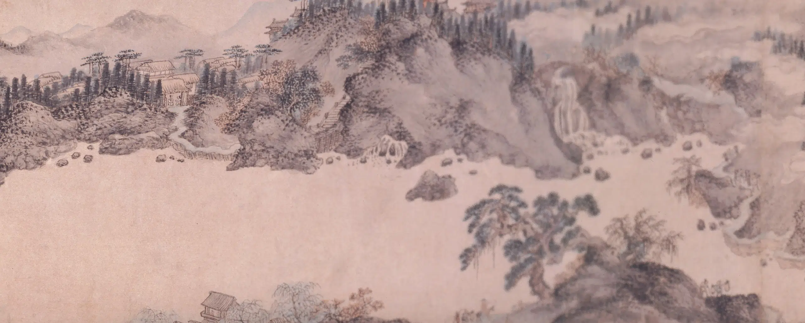明朝【谢时臣】《江山揽胜图卷》 第4张