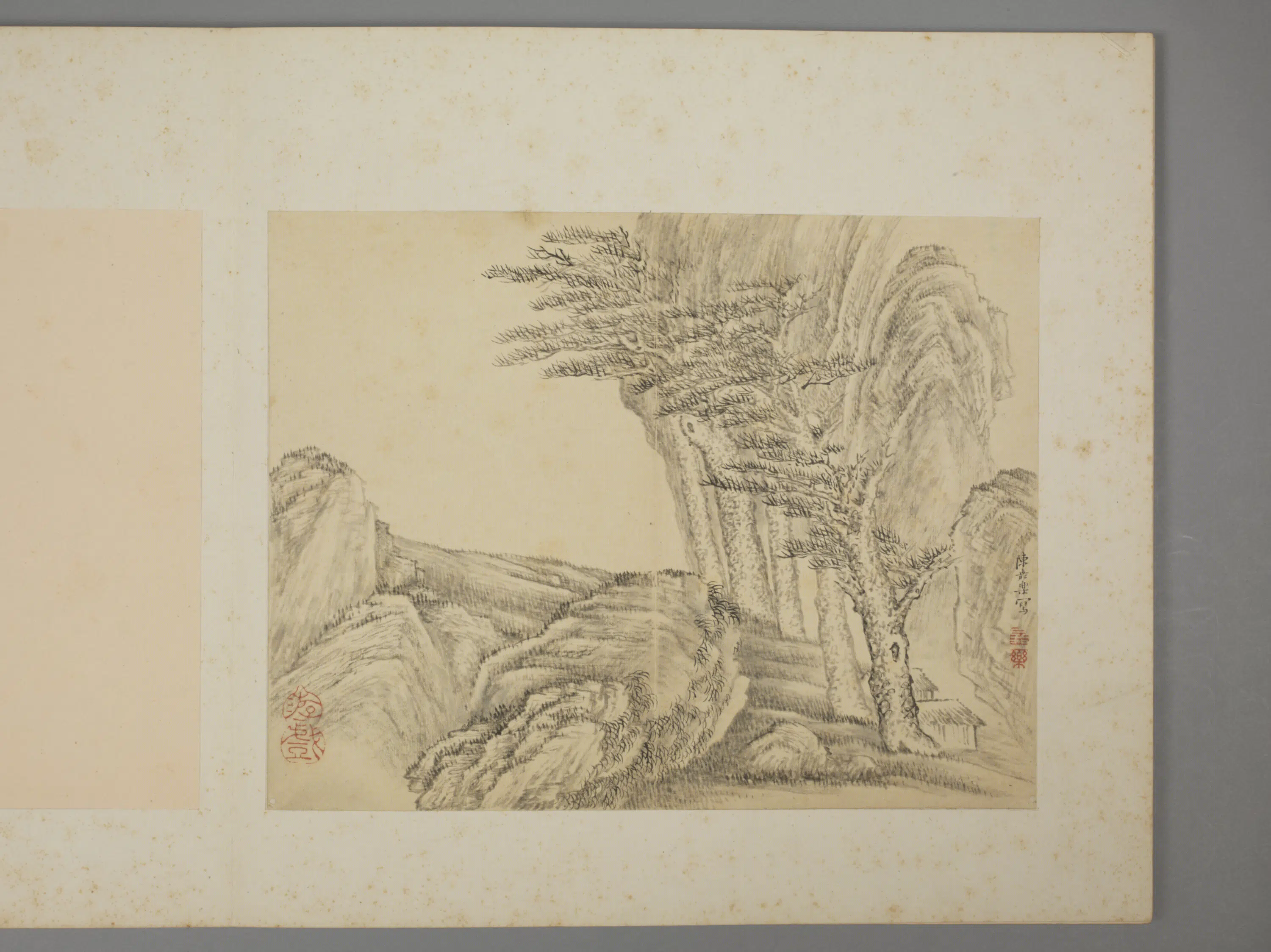 清代【陈嘉乐】《山水册》 第8张