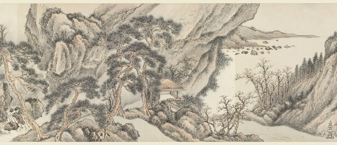 清代【王翚】《徐溶山水卷》 第5张