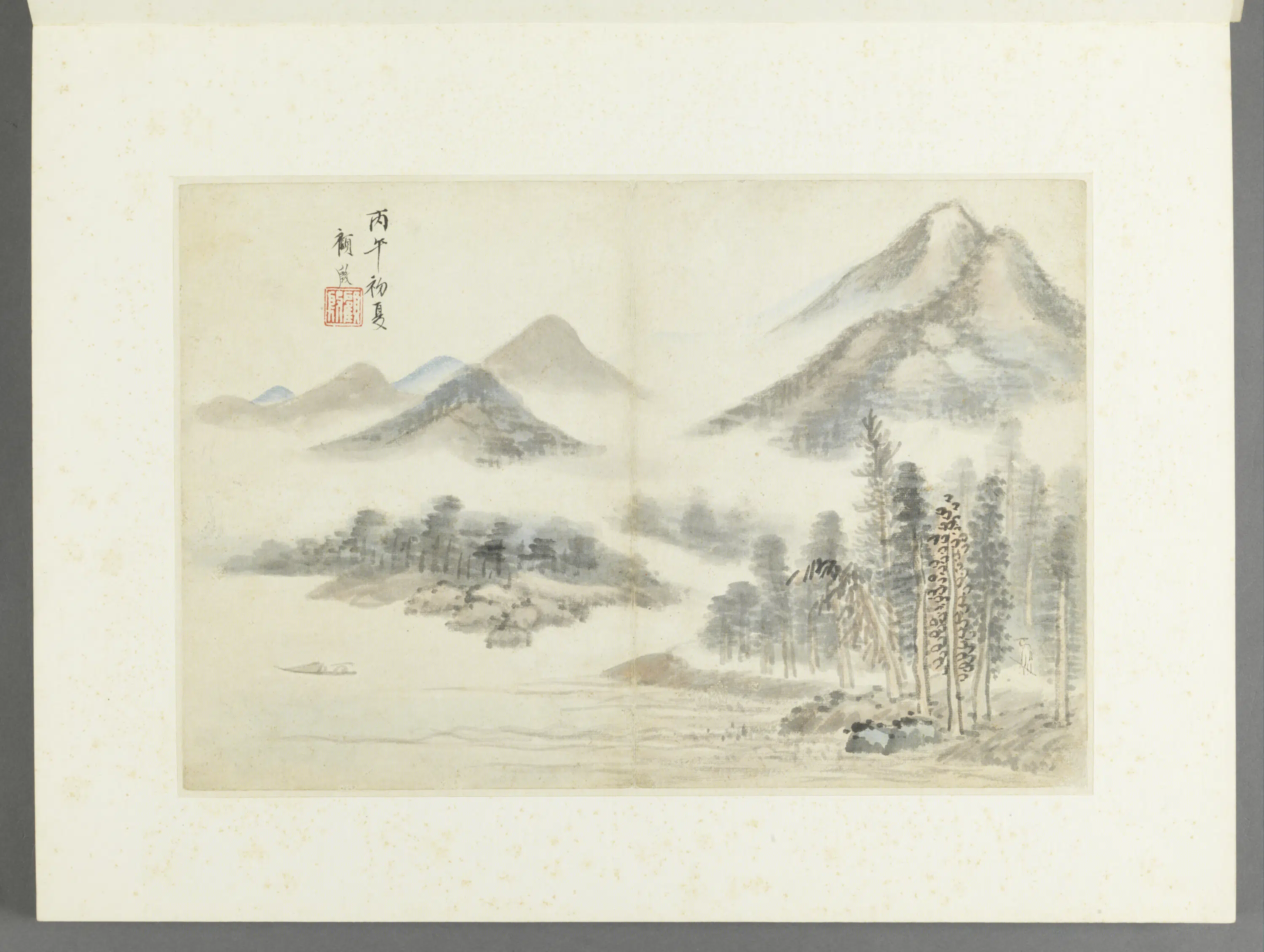 清代【吴历】《顾殷等山水册（12开）》 第11张