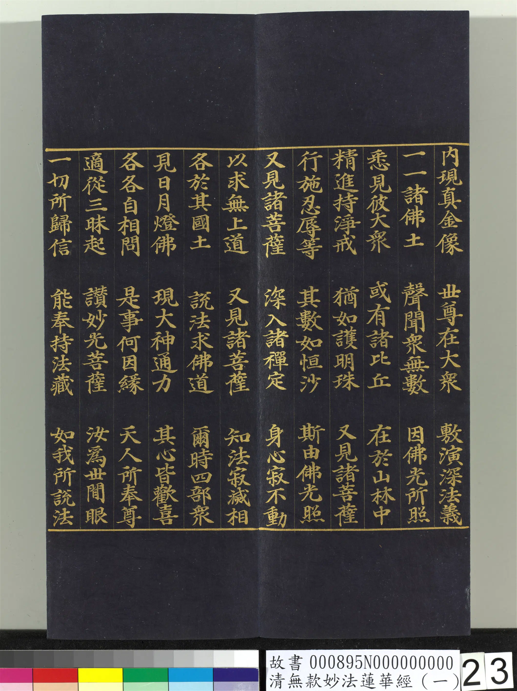 《无款妙法莲华经（一）册》 第15张