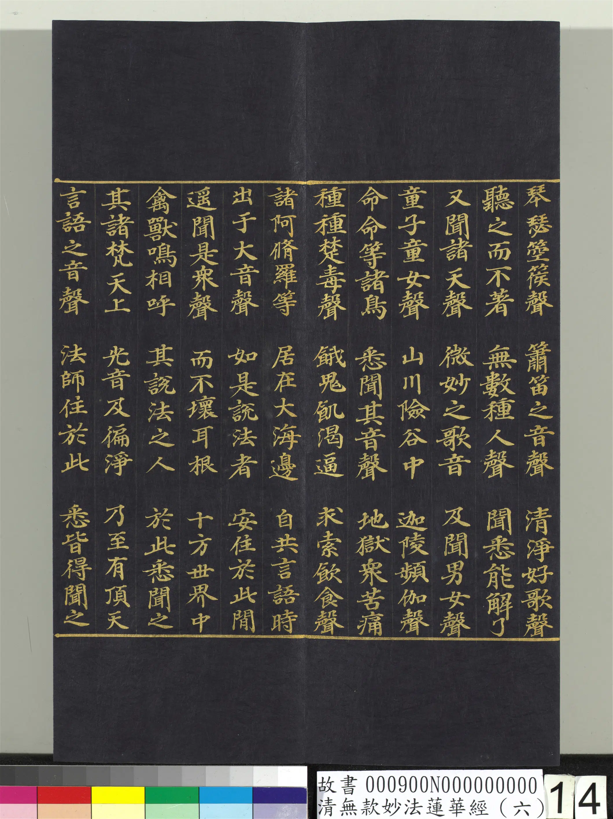 《无款妙法莲华经(六)册》 第5张 《无款妙法莲华经(六)册》 第5张